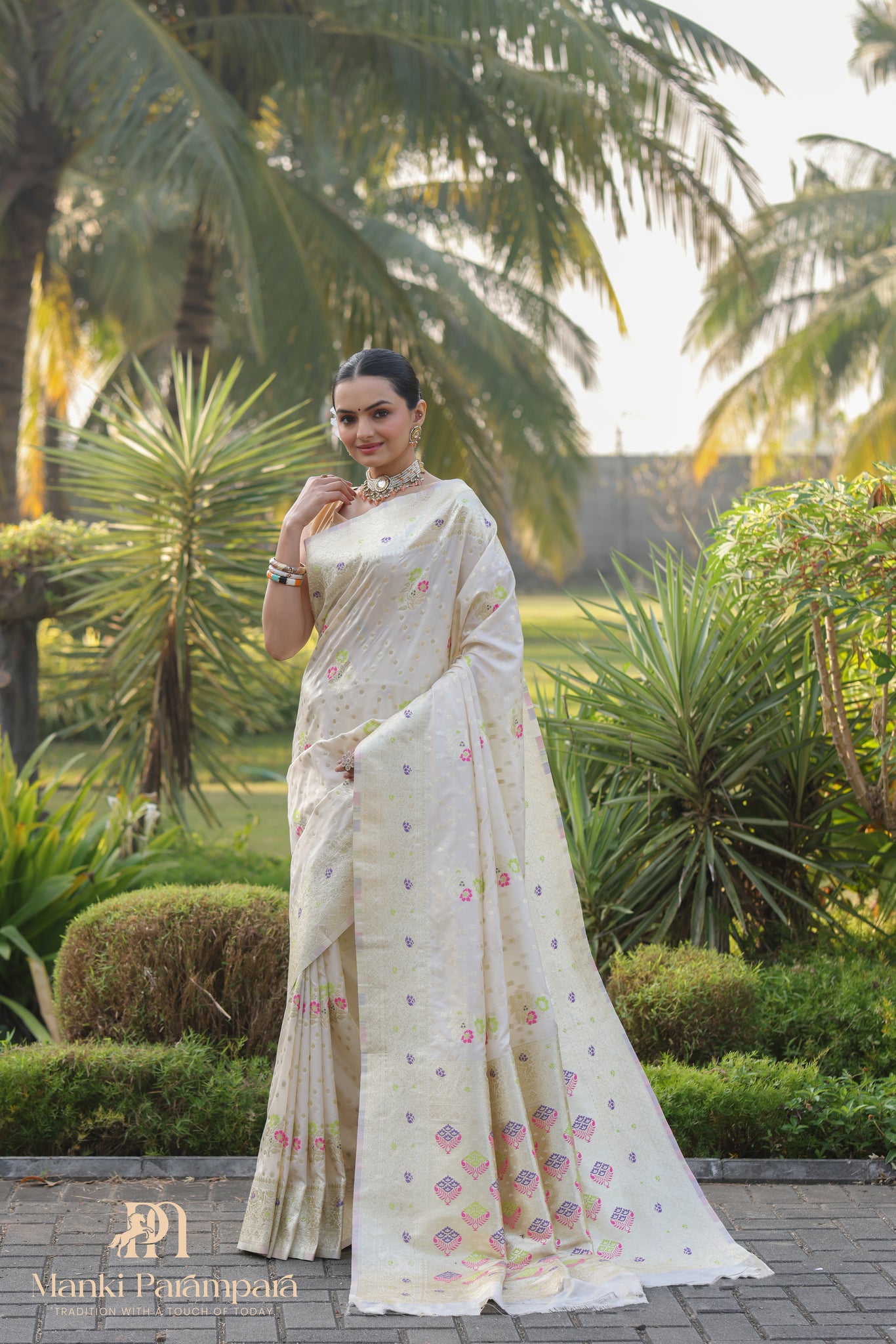 PushpJhari Banarasi Silk