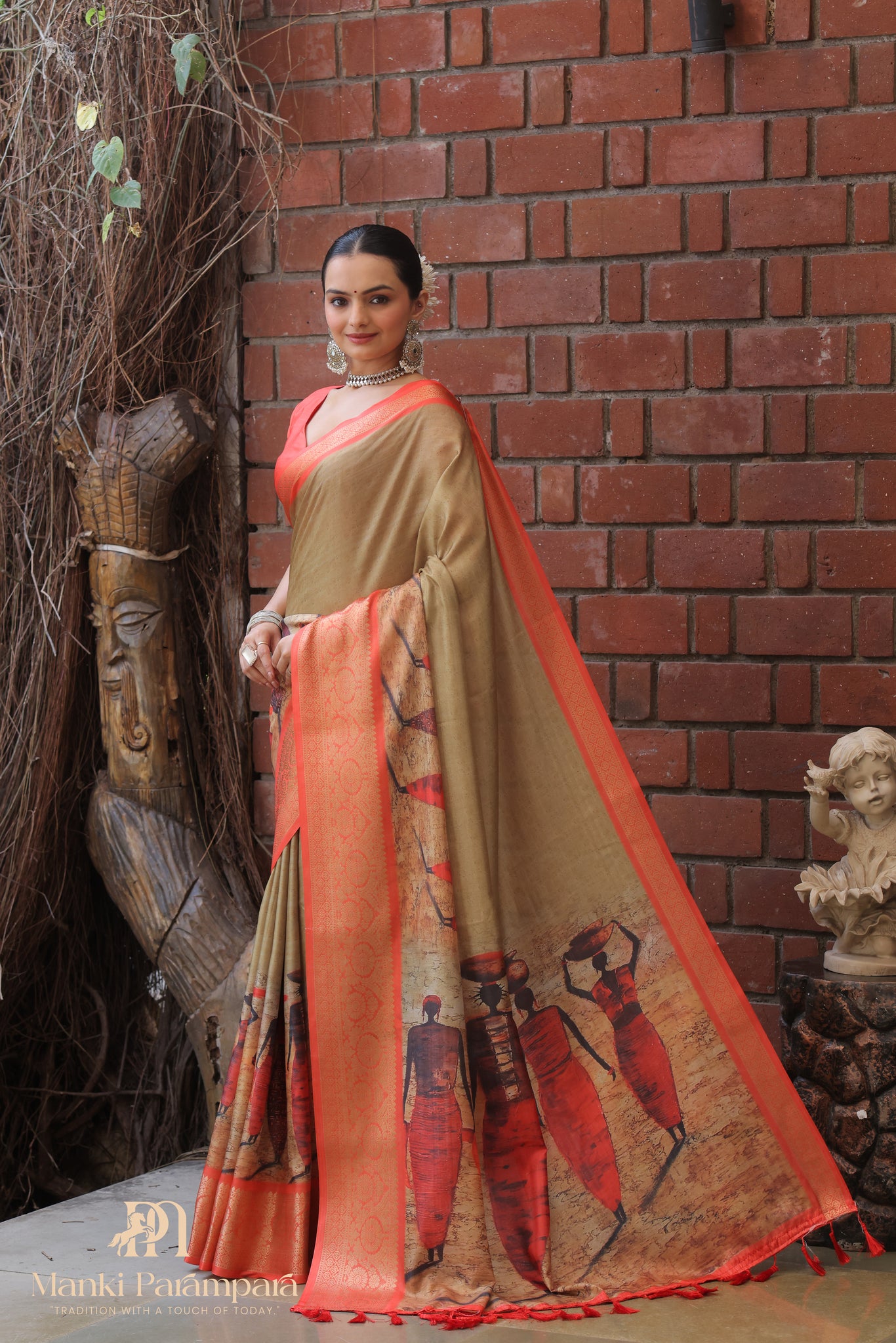 Gramin Chitrakala Saree