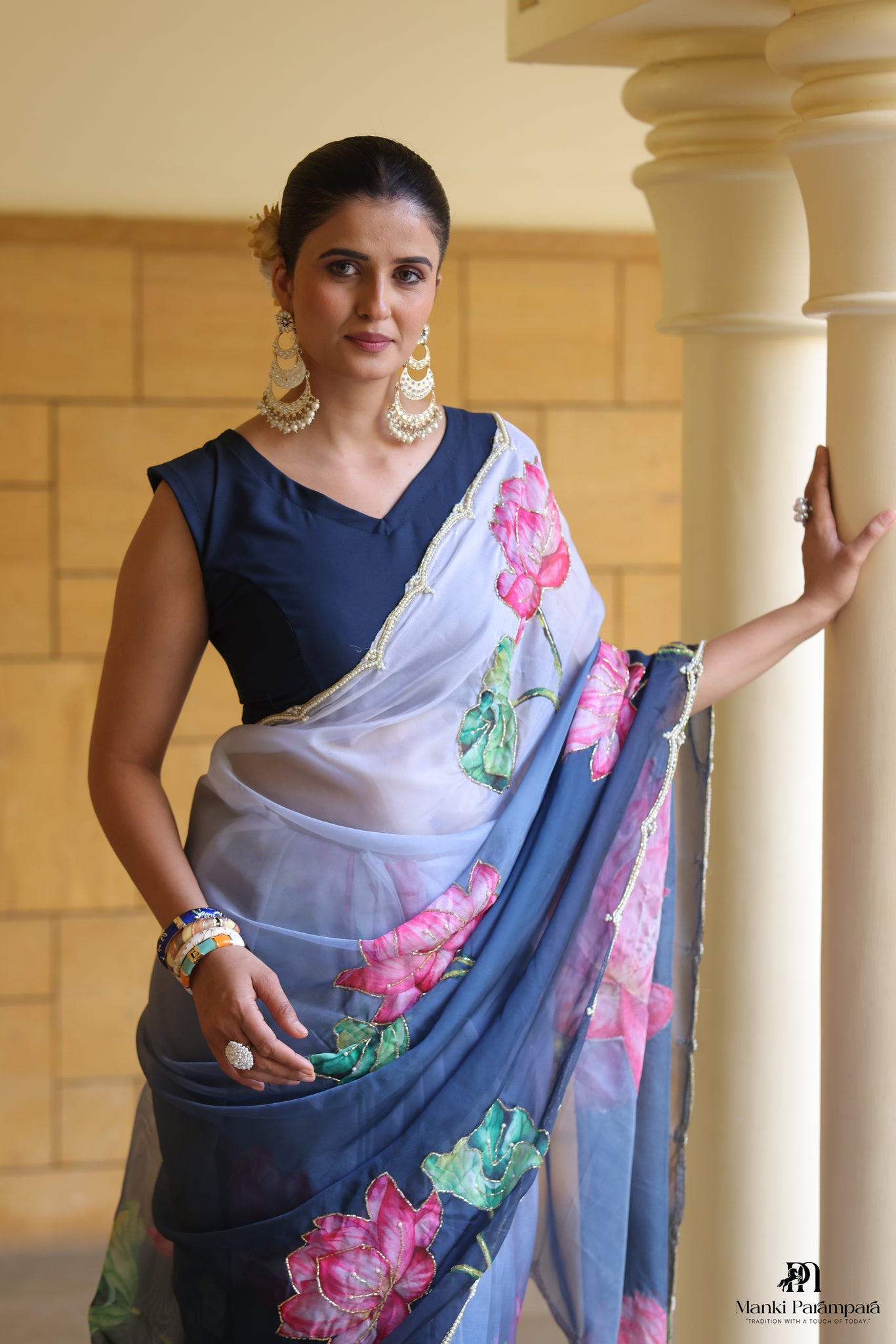 MidnightNeel Soft Organza