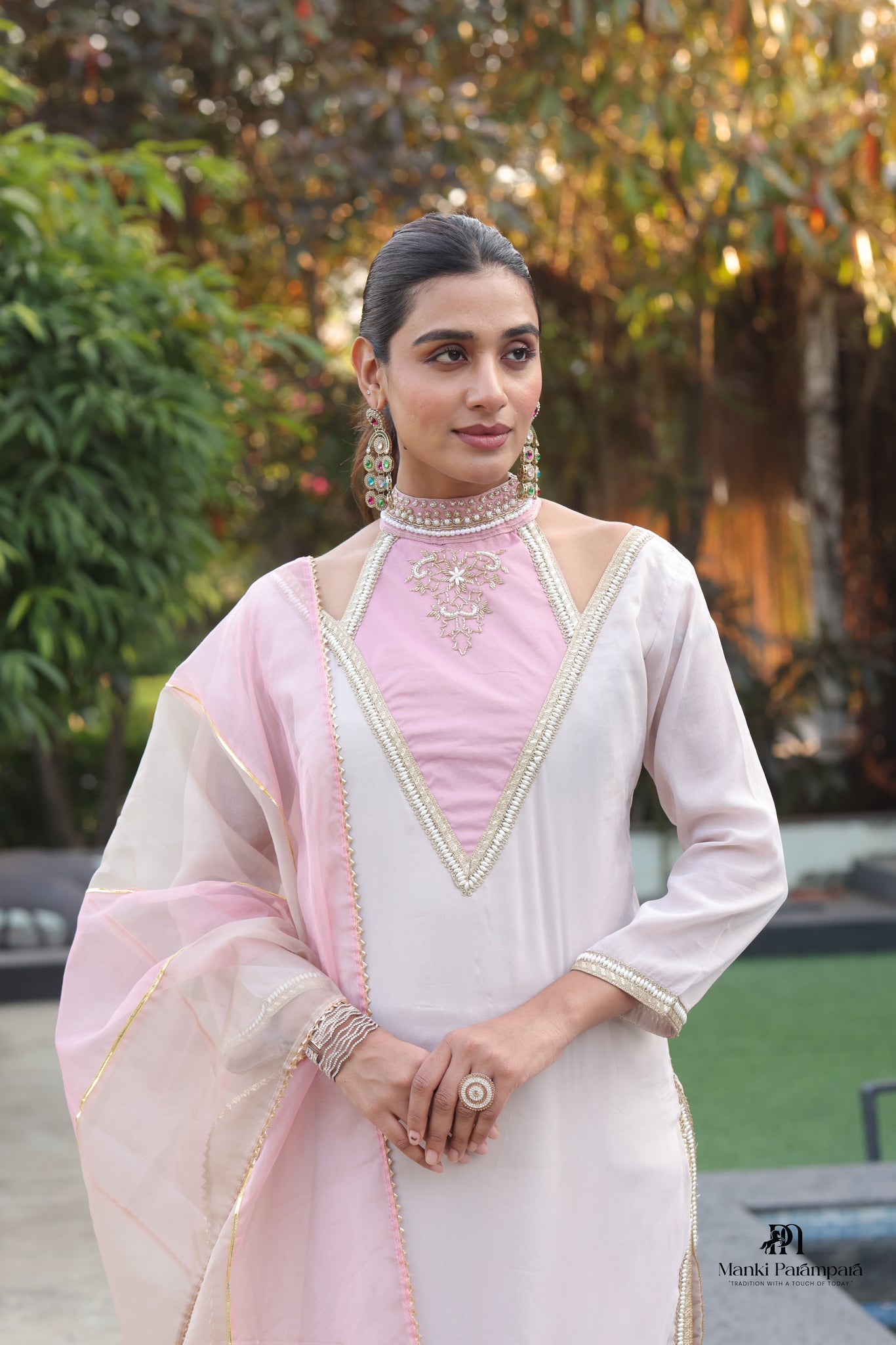 Manki Parampara-Gulabi Nazreen Suit