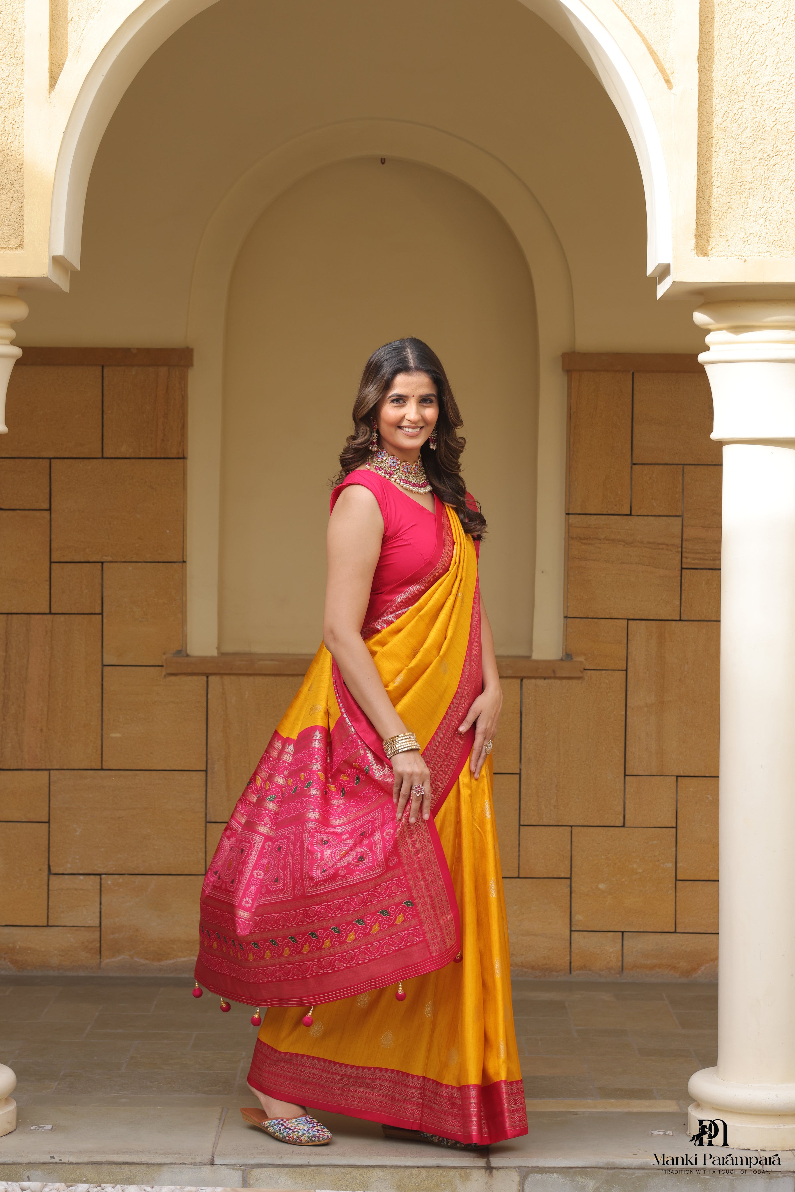Heritage Hast Patola Silk Saree