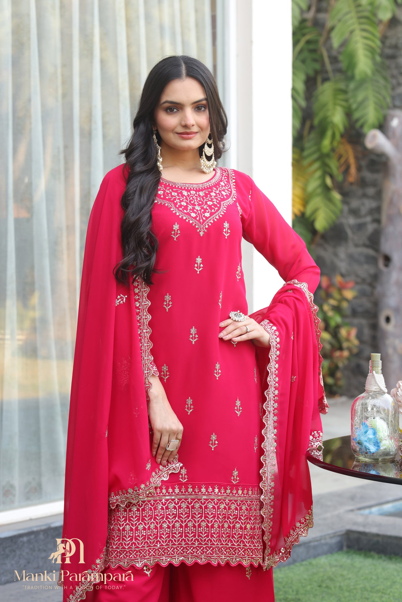 Manki Parampara- Sindoorika Salwar Set