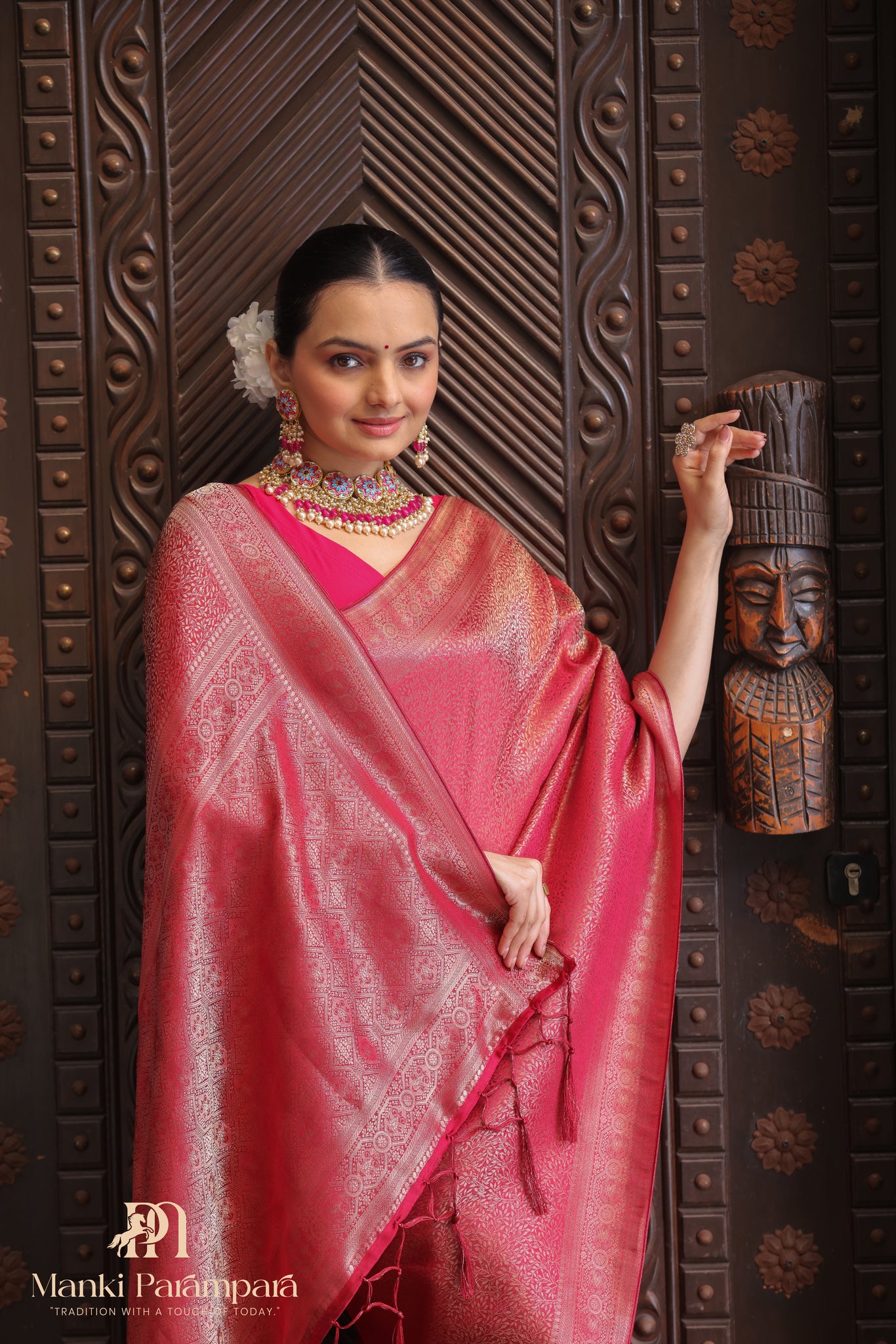 ZariLahariya Katan Silk