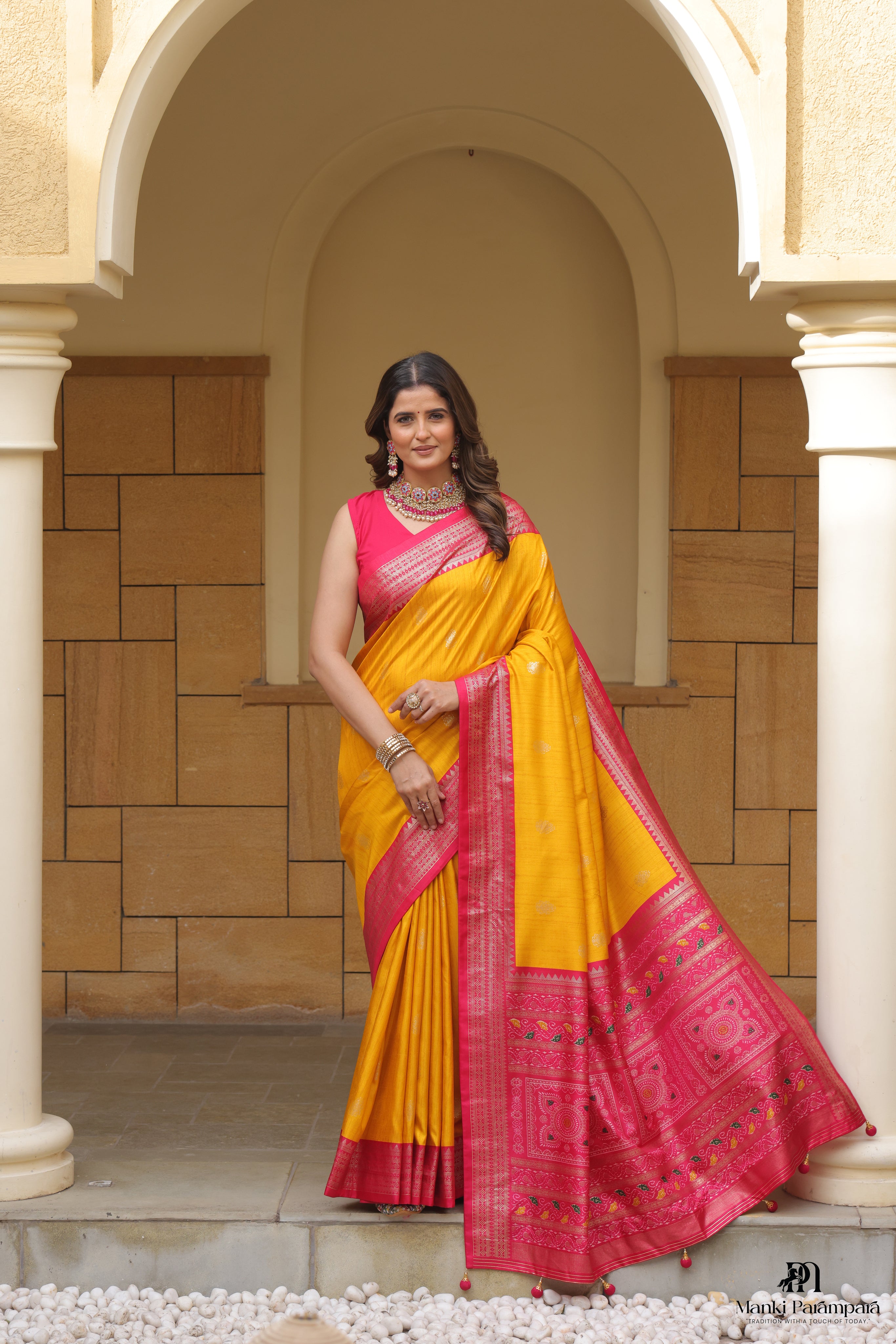 Heritage Hast Patola Silk Saree