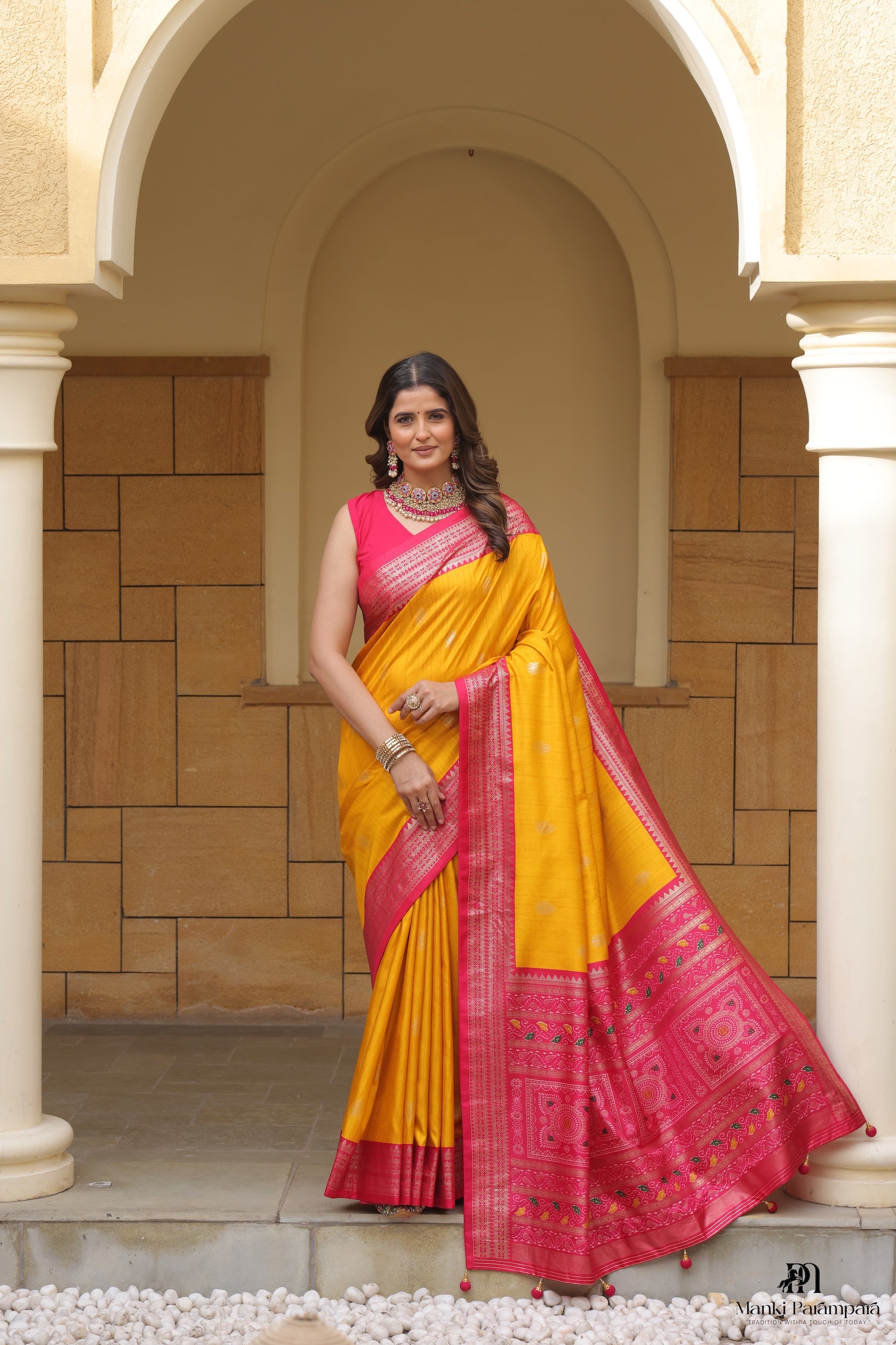 Heritage Hast Patola Silk Saree