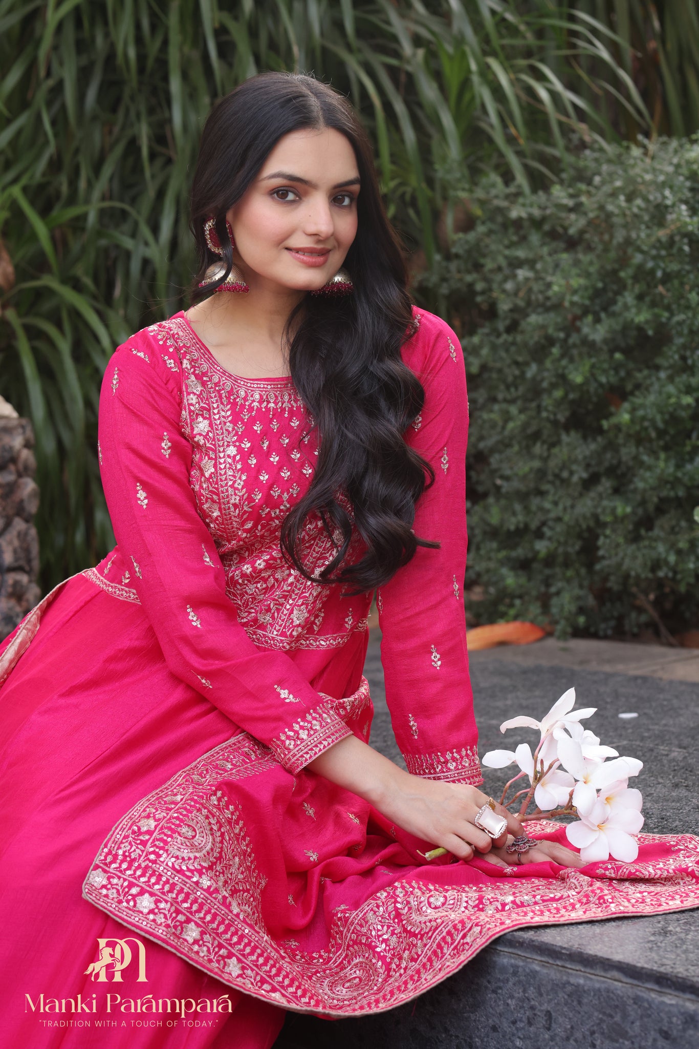 Manki Parampara- Gulabi Maharani Anarkali