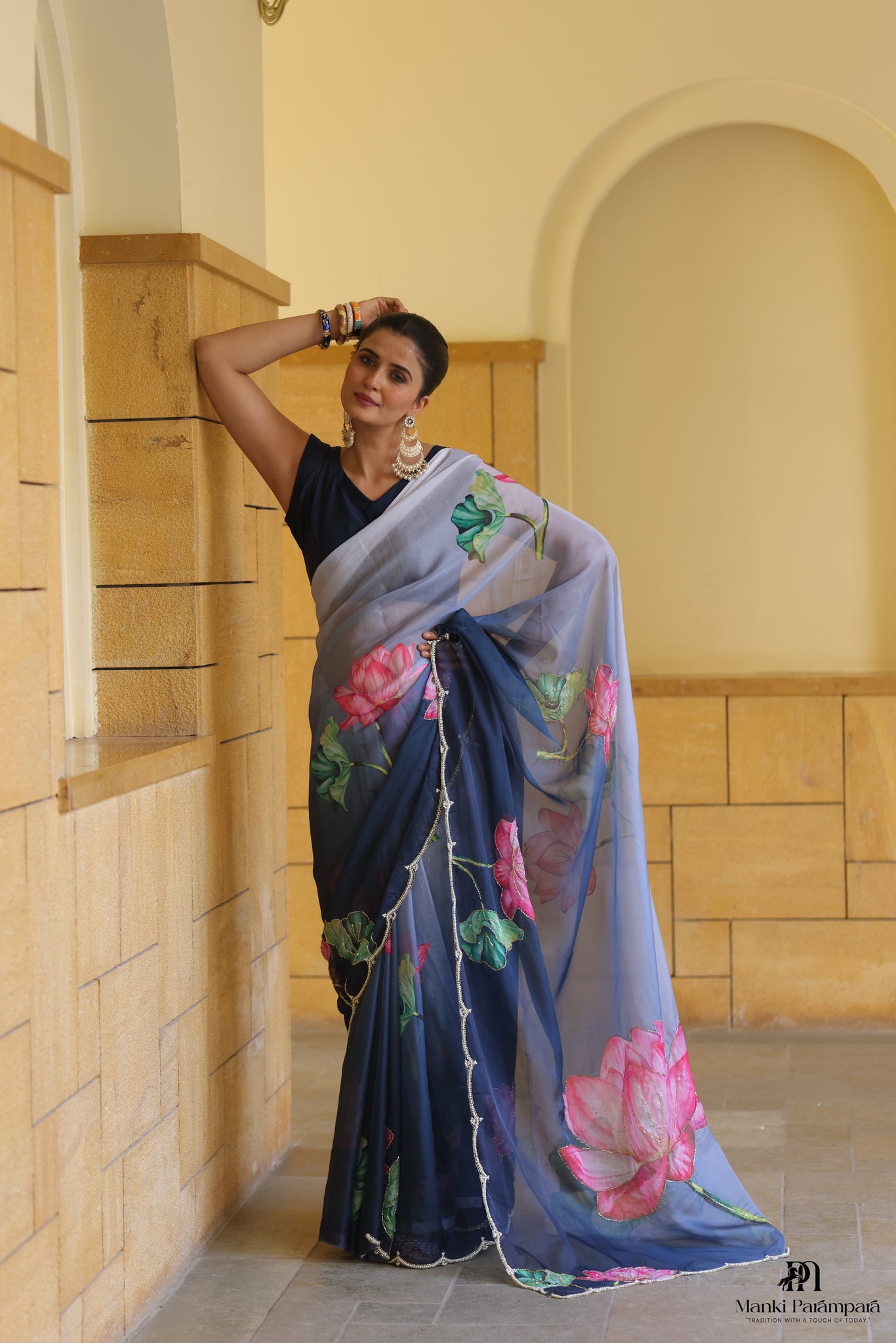 MidnightNeel Soft Organza