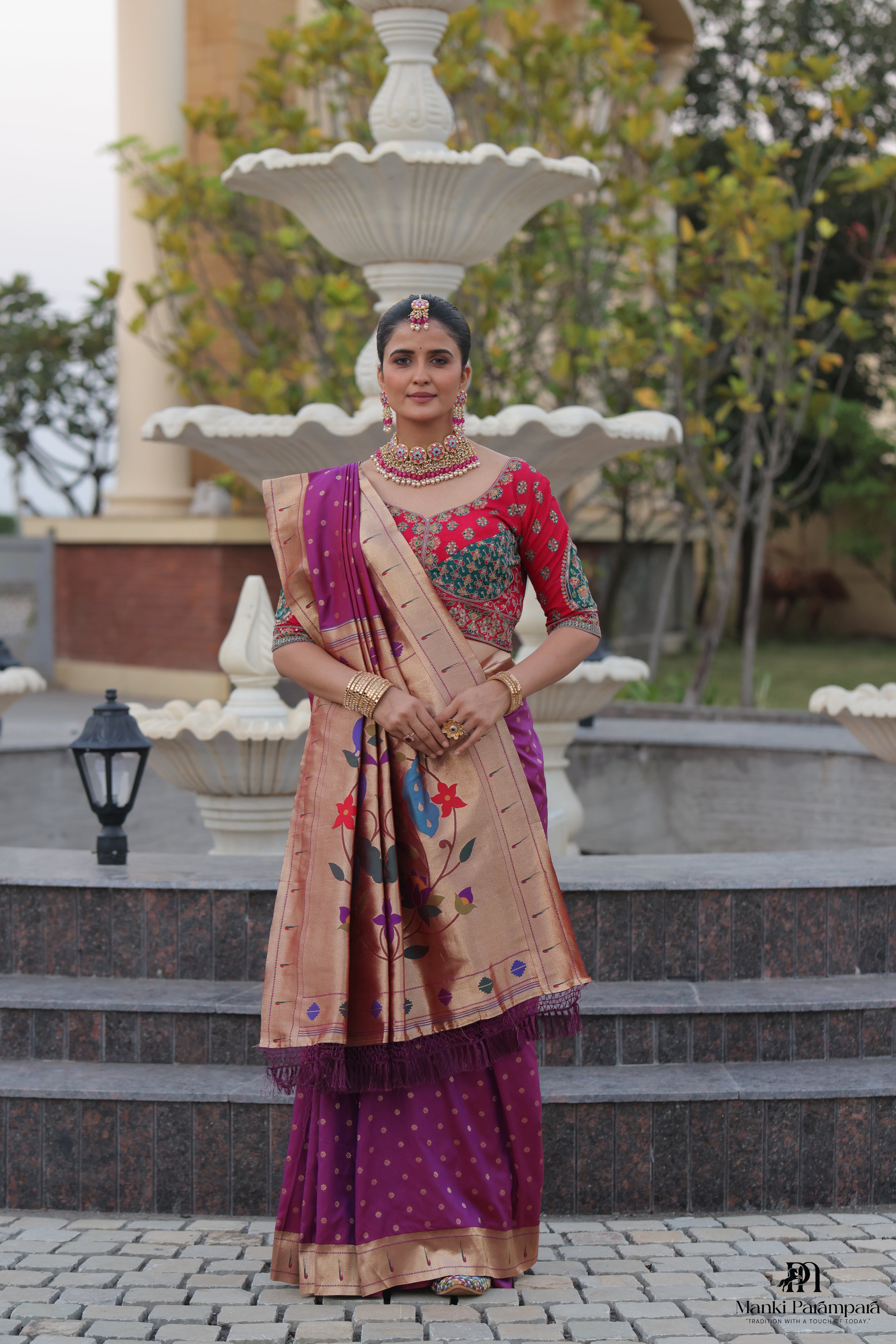 Mayuri Vasundhara Saree