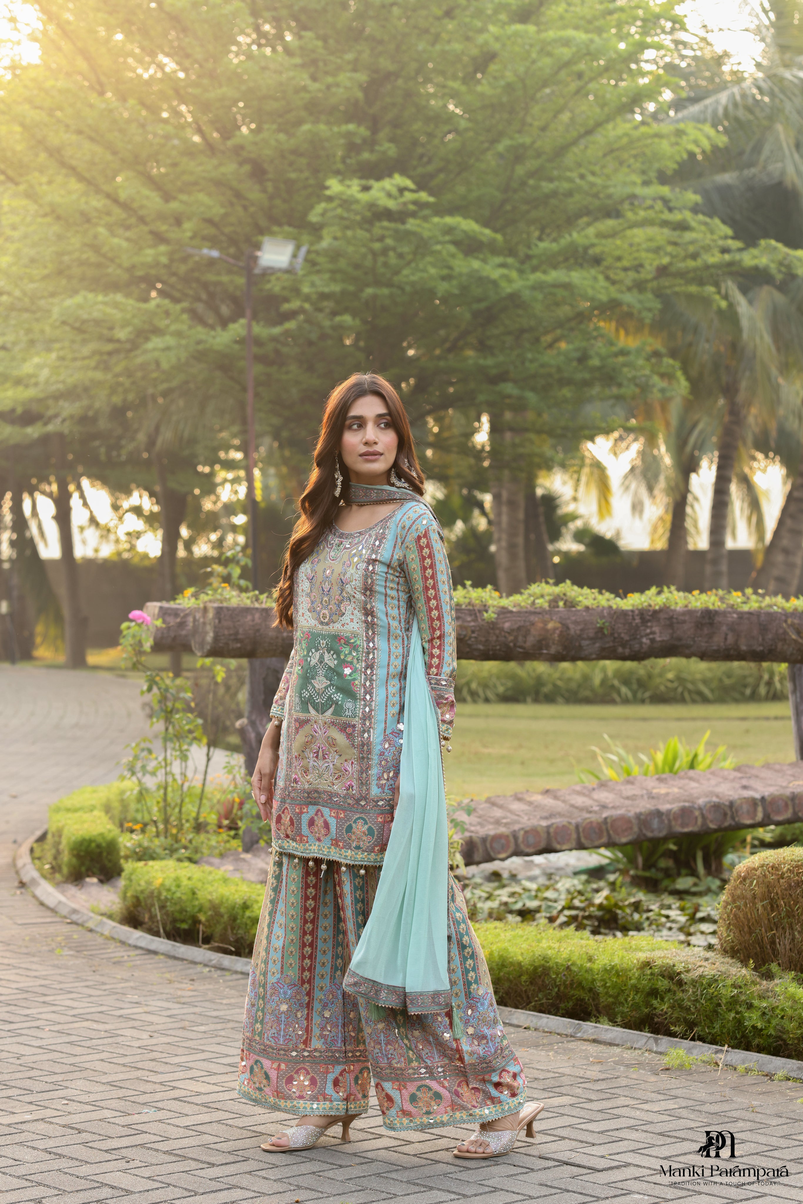 Manki Parampara – Pastel  Royale Suit