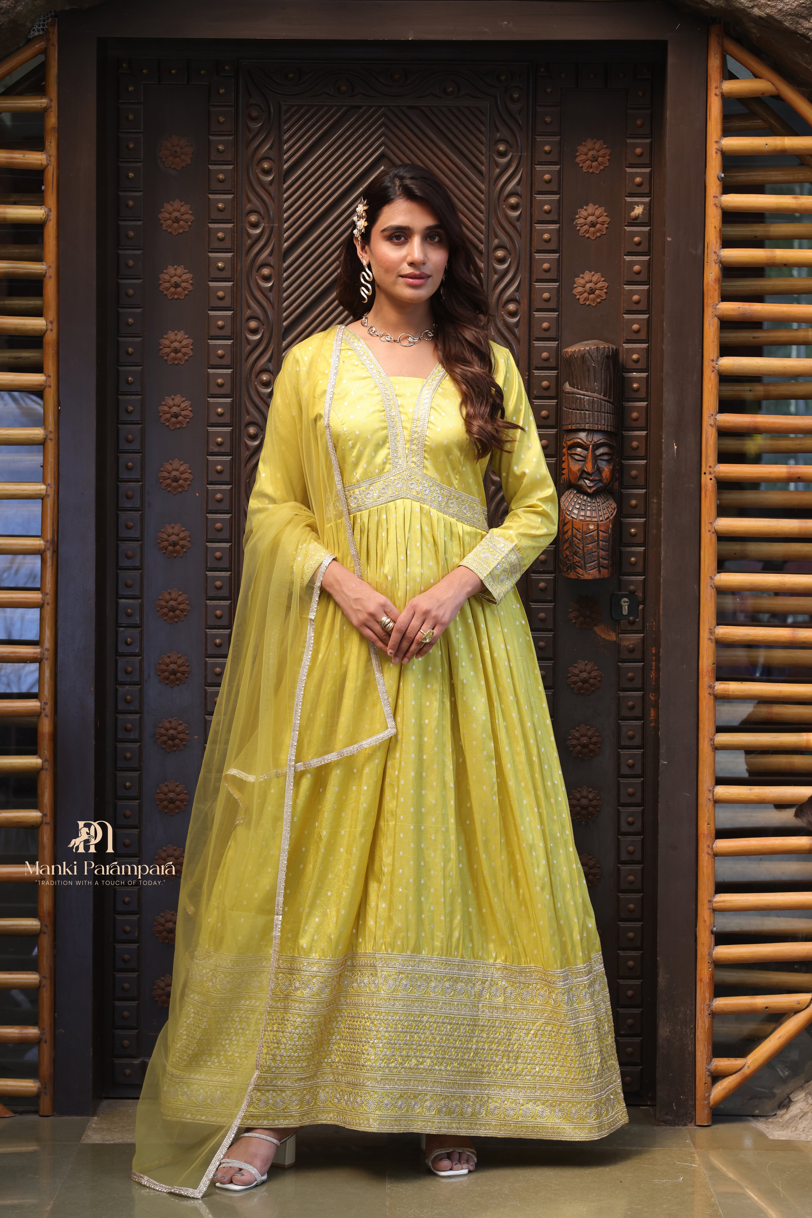 Kesar Deepmala Anarkali