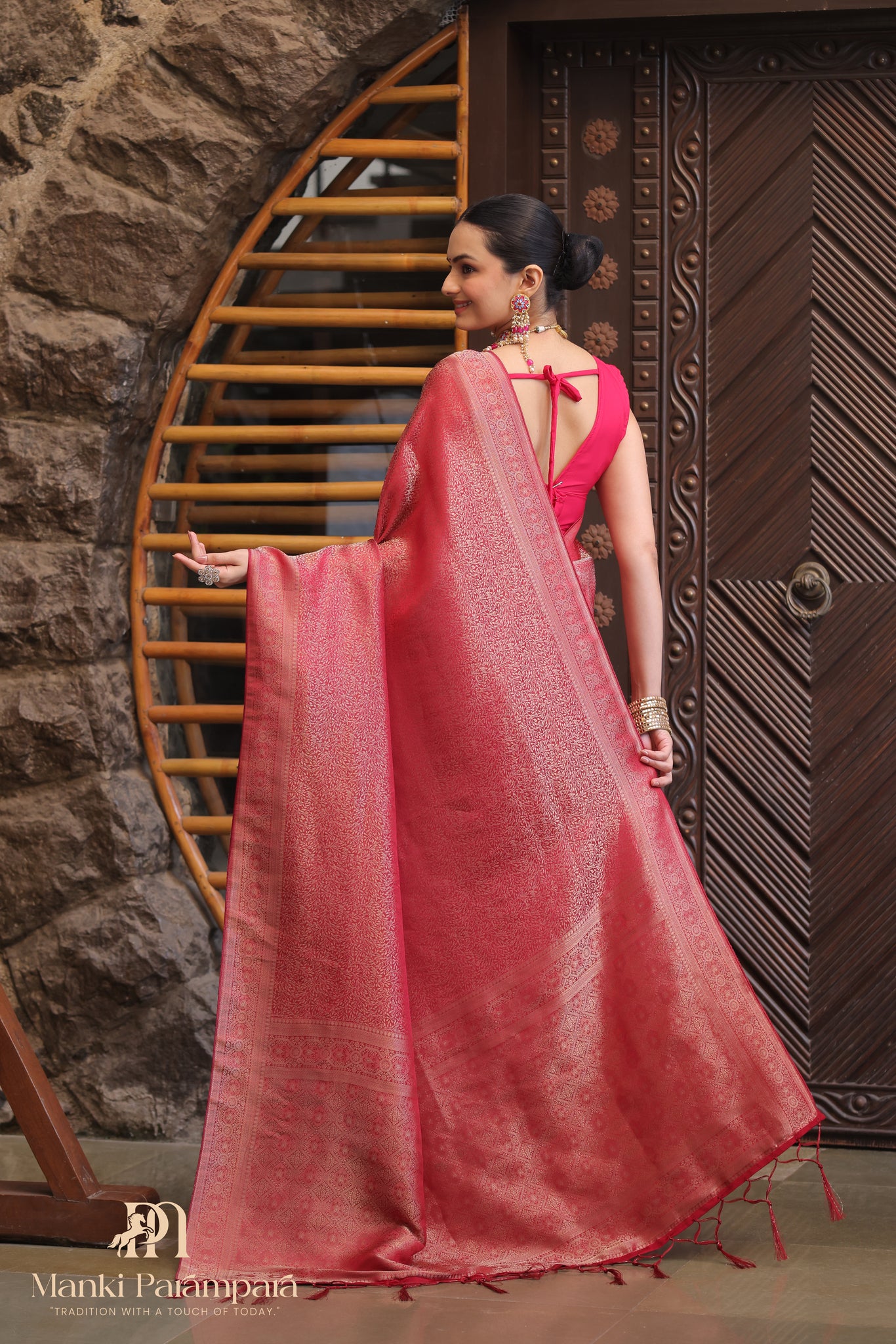 ZariLahariya Katan Silk