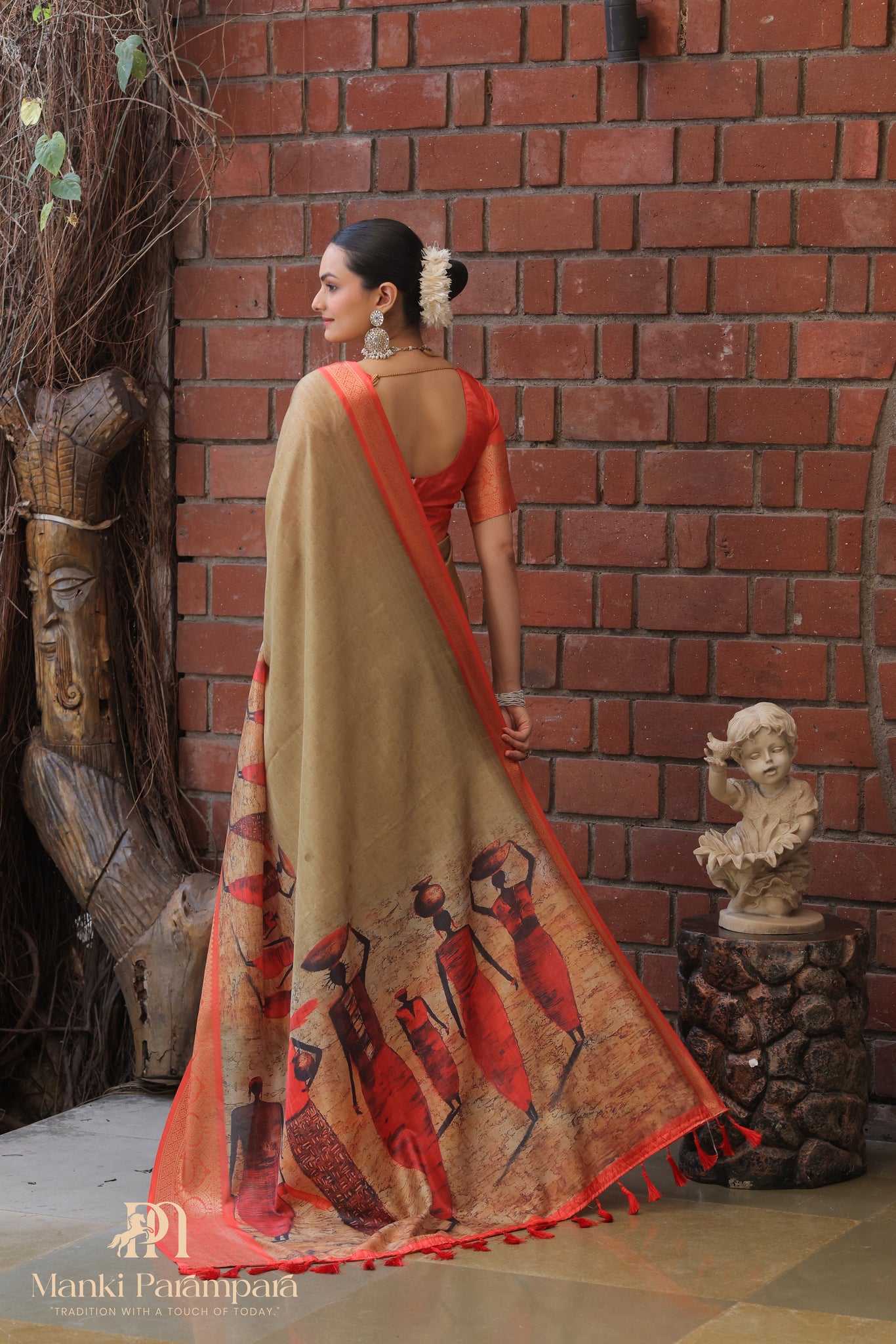 Gramin Chitrakala Saree