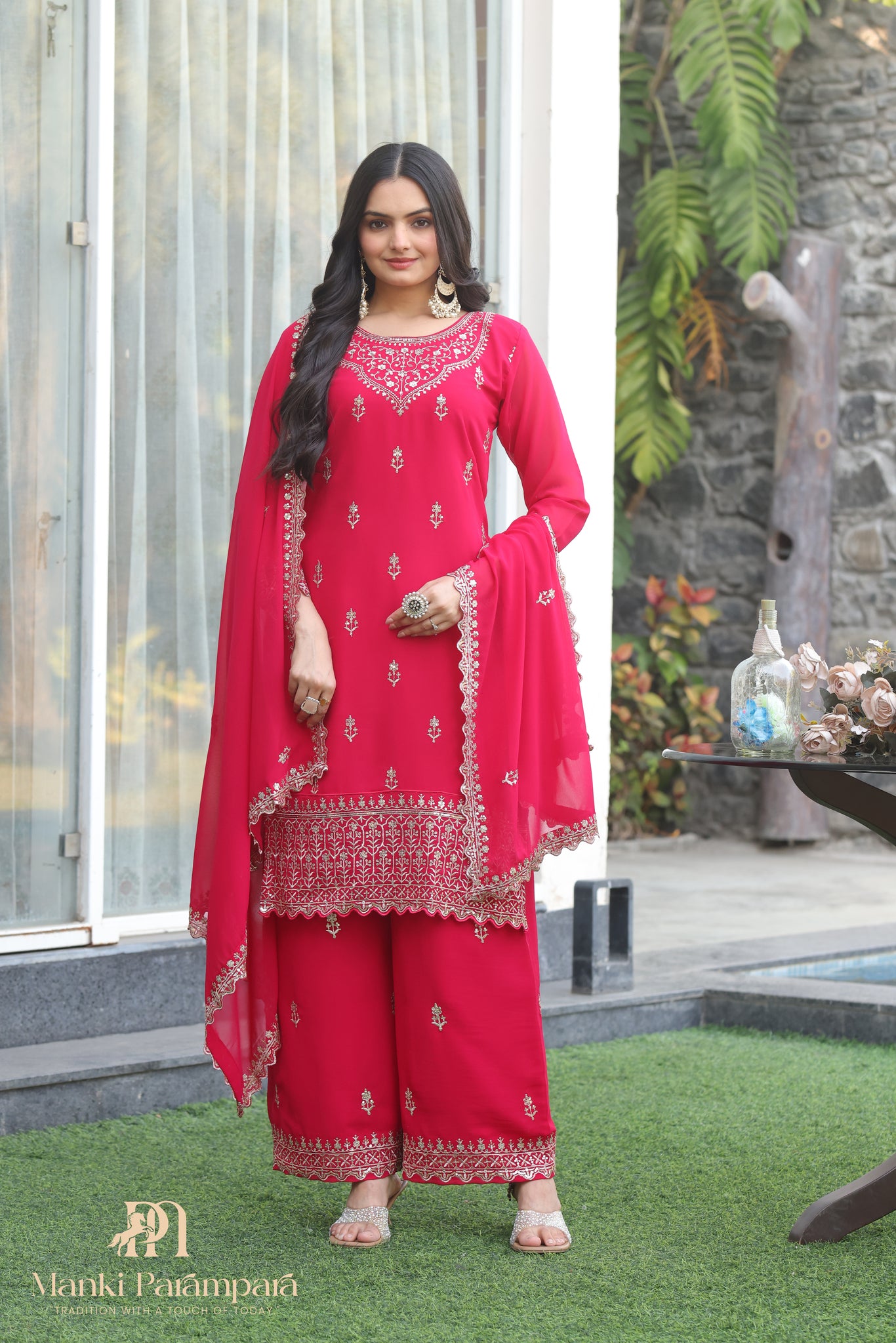 Manki Parampara- Sindoorika Salwar Set