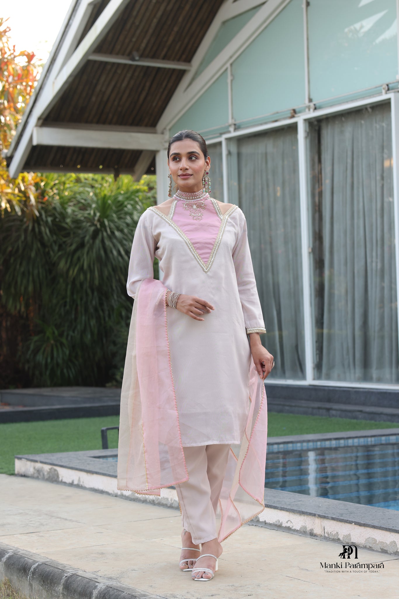 Manki Parampara-Gulabi Nazreen Suit