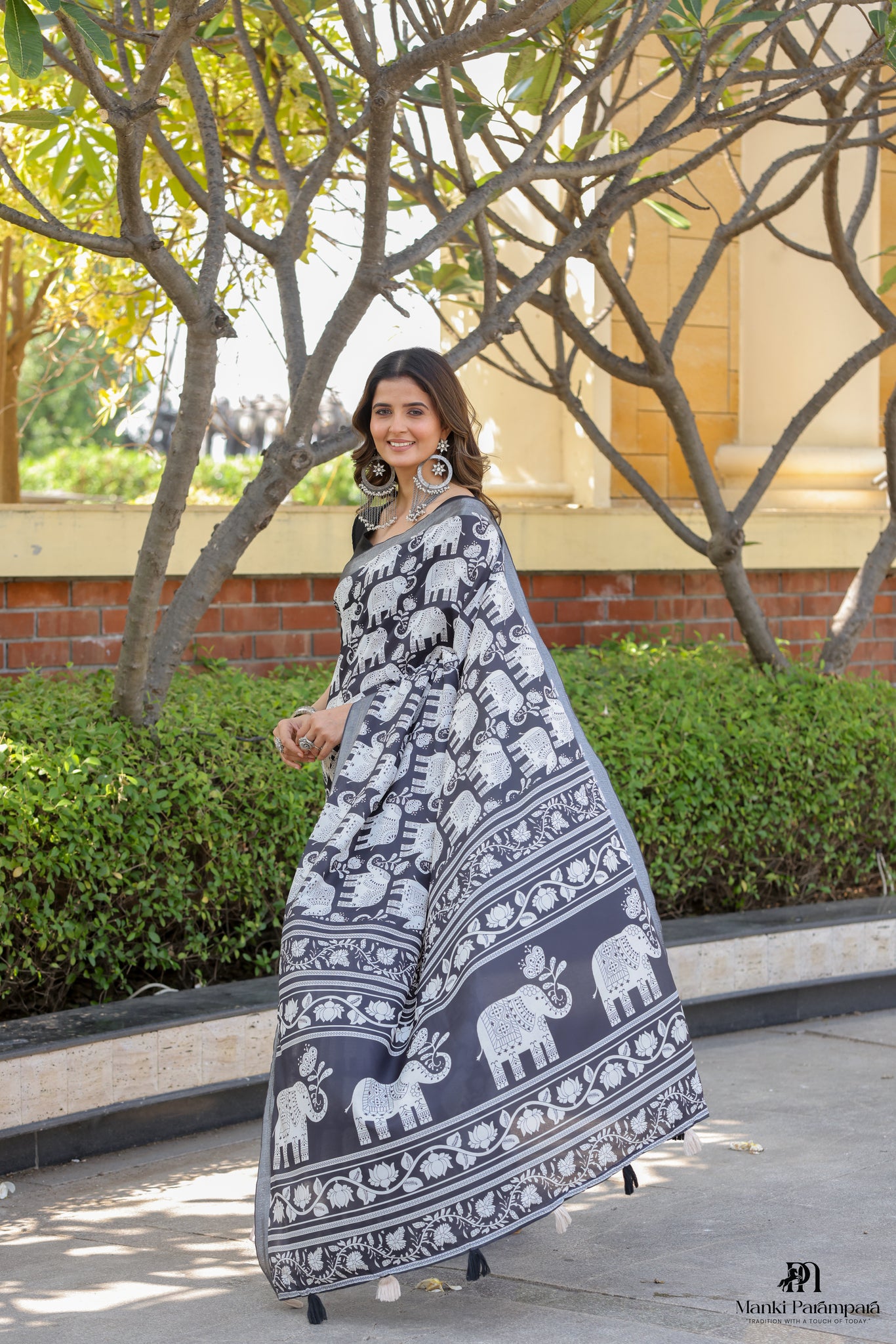 Gajraj Rajwada Saree