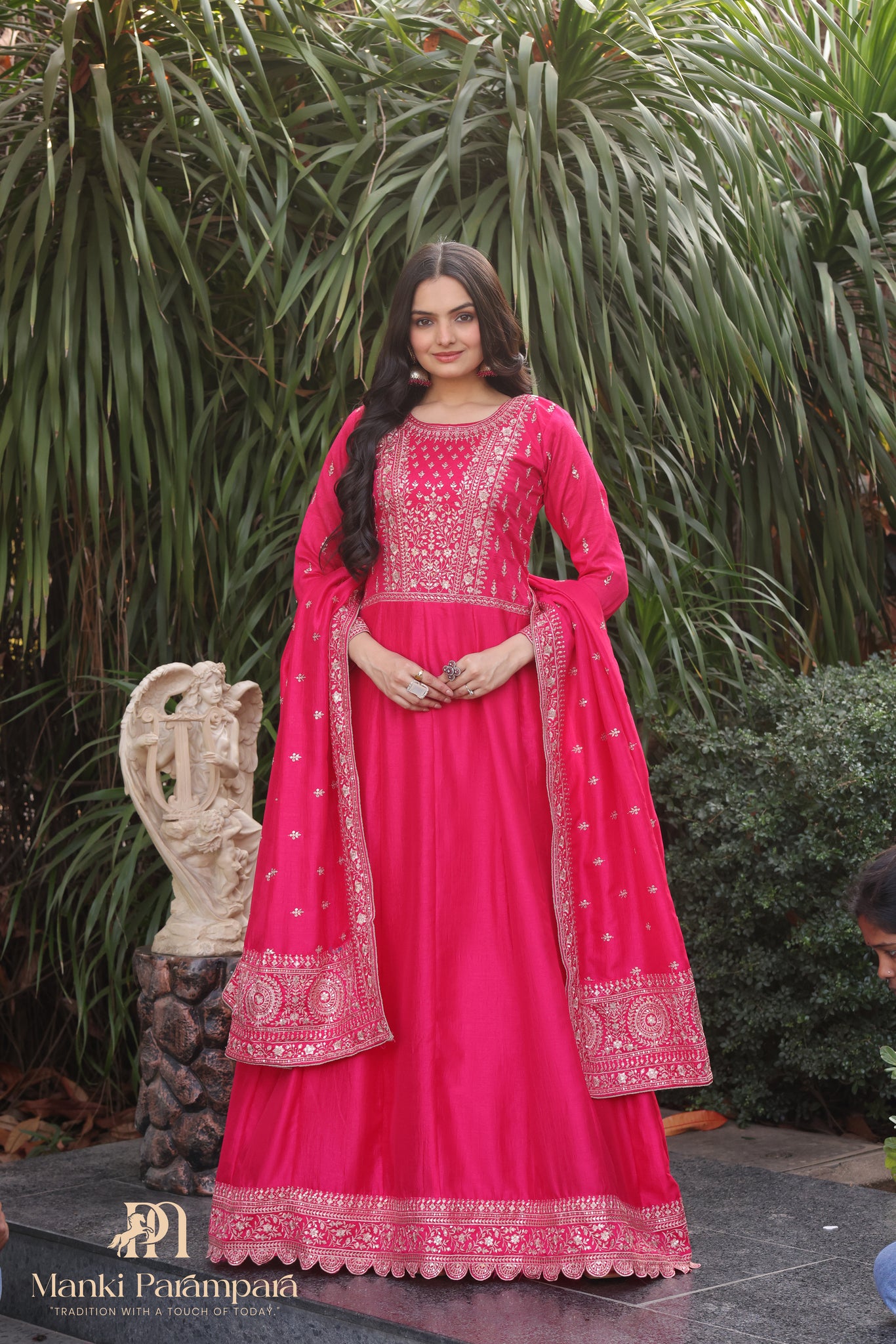 Manki Parampara- Gulabi Maharani Anarkali