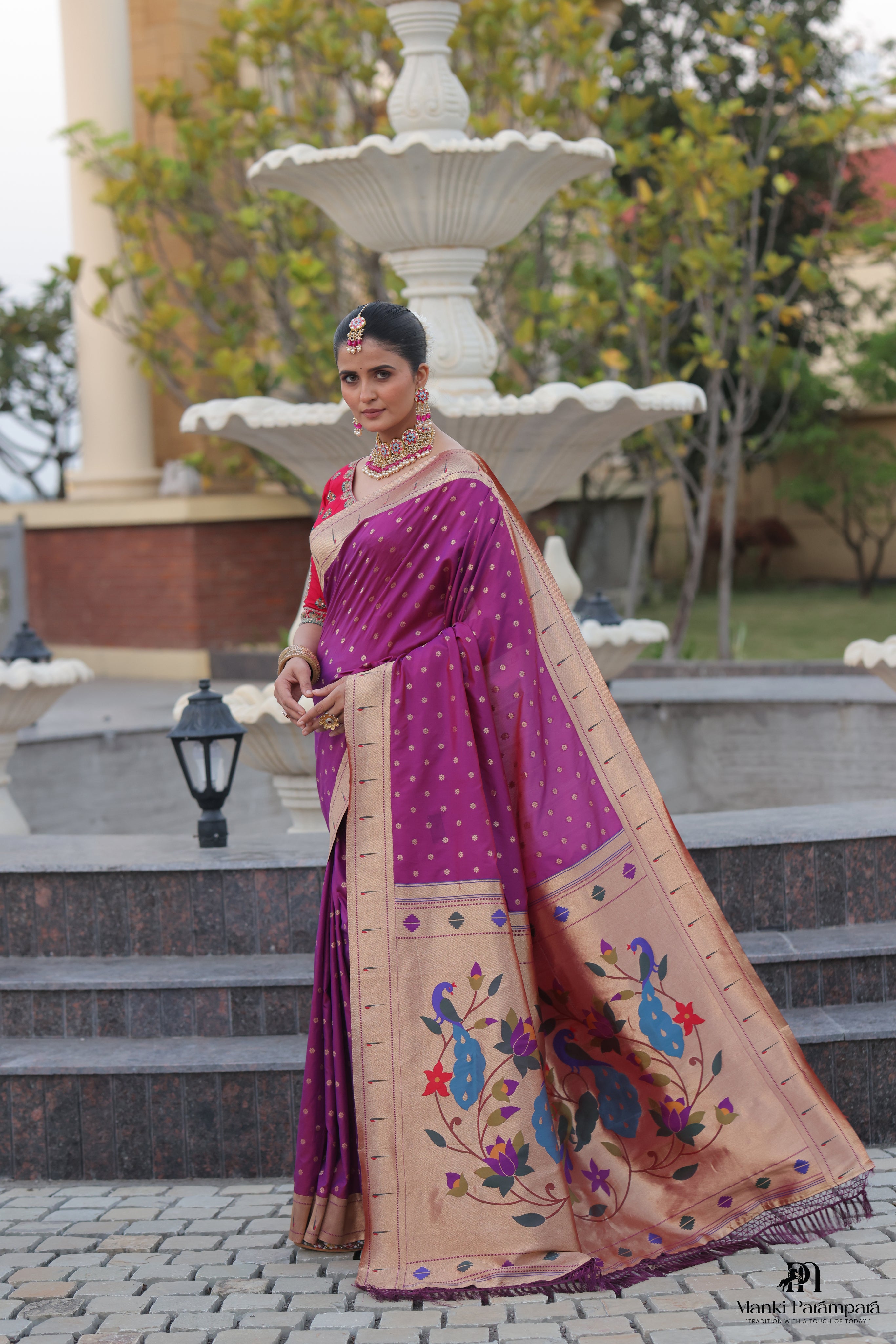 Mayuri Vasundhara Saree