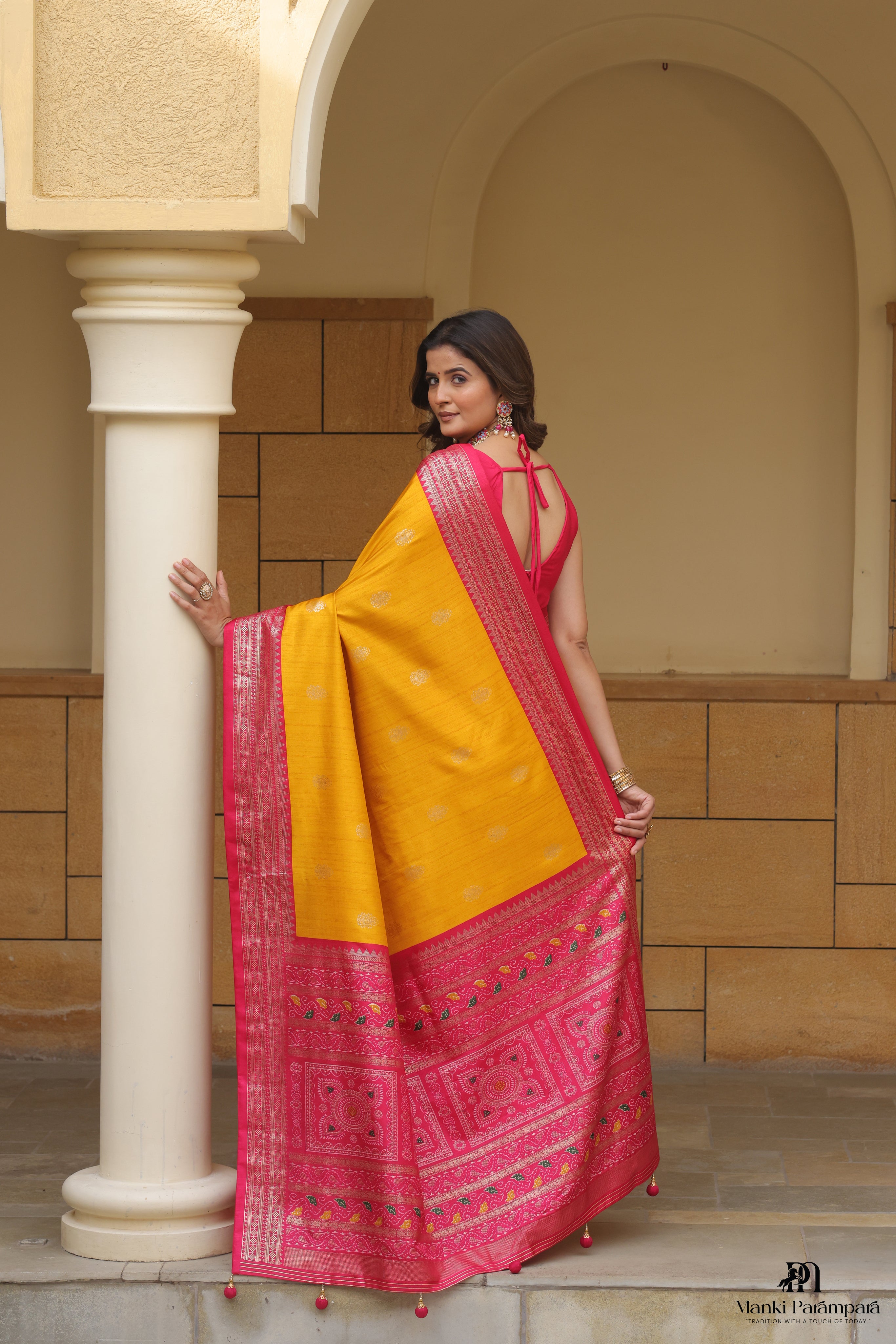 Heritage Hast Patola Silk Saree