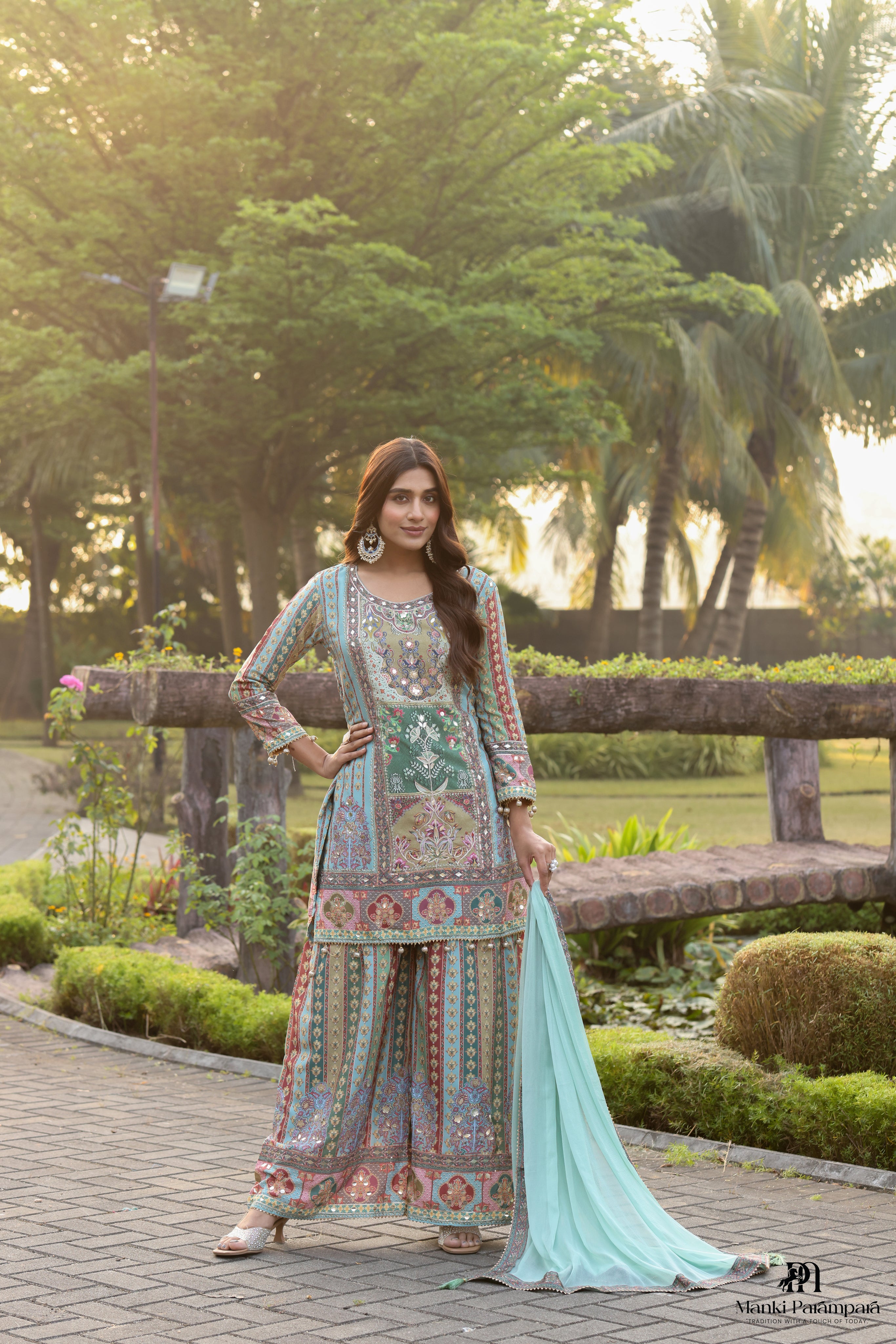 Manki Parampara – Pastel  Royale Suit