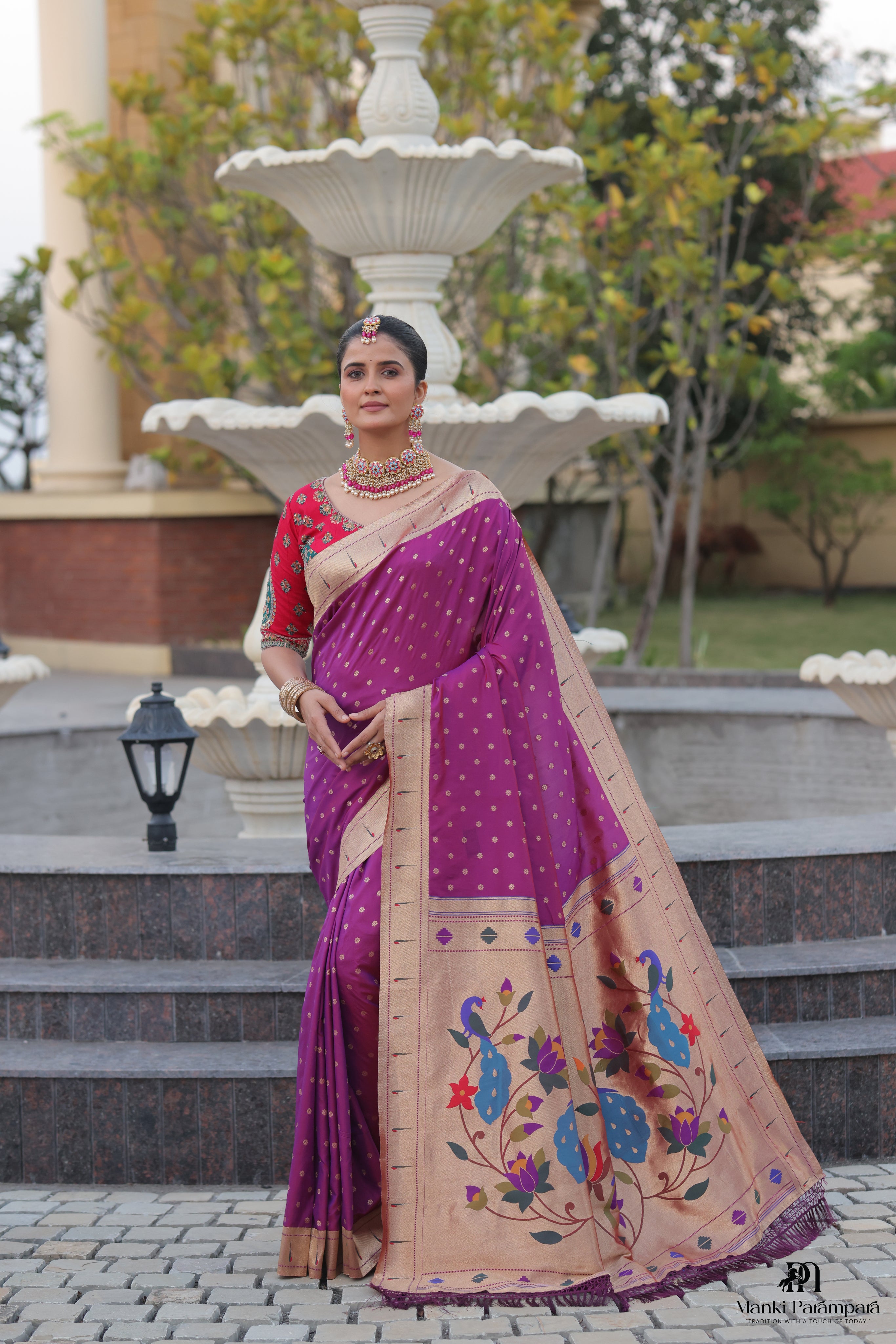 Mayuri Vasundhara Saree
