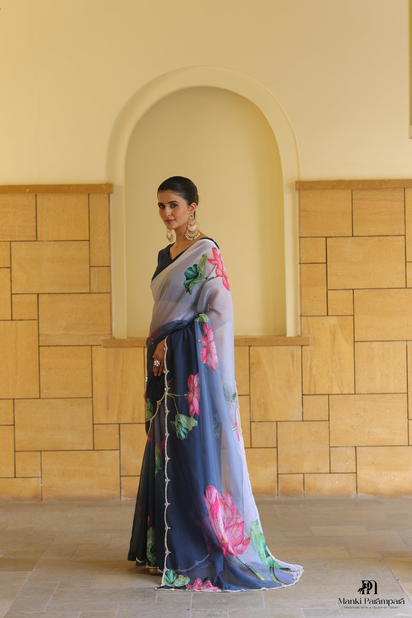 MidnightNeel Soft Organza