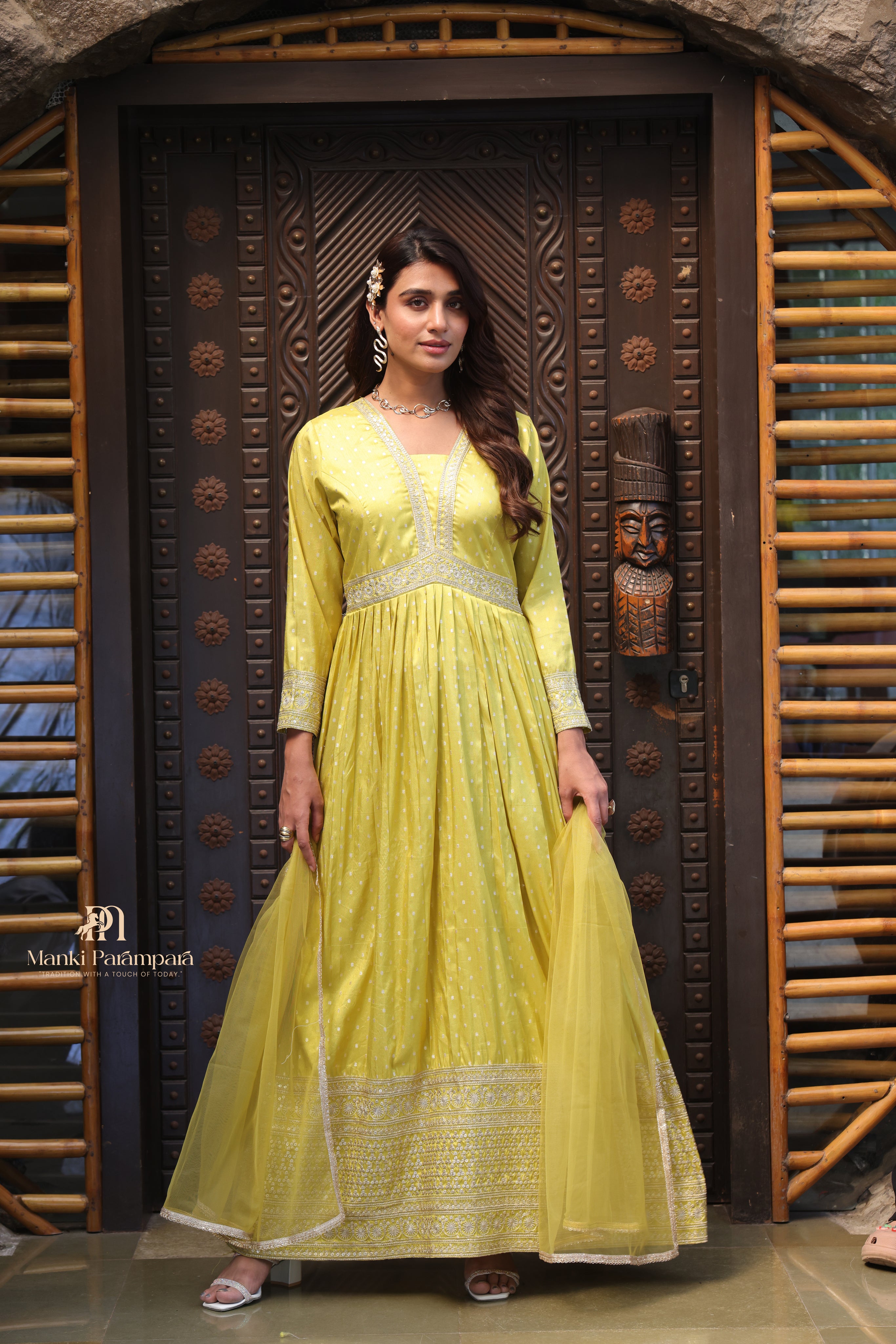 Kesar Deepmala Anarkali