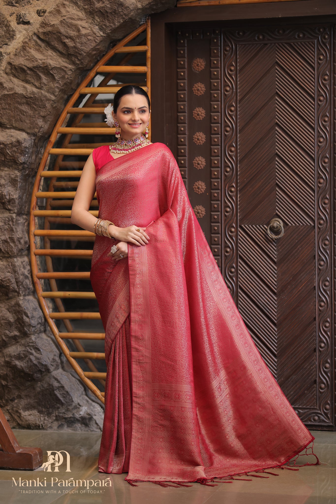 ZariLahariya Katan Silk