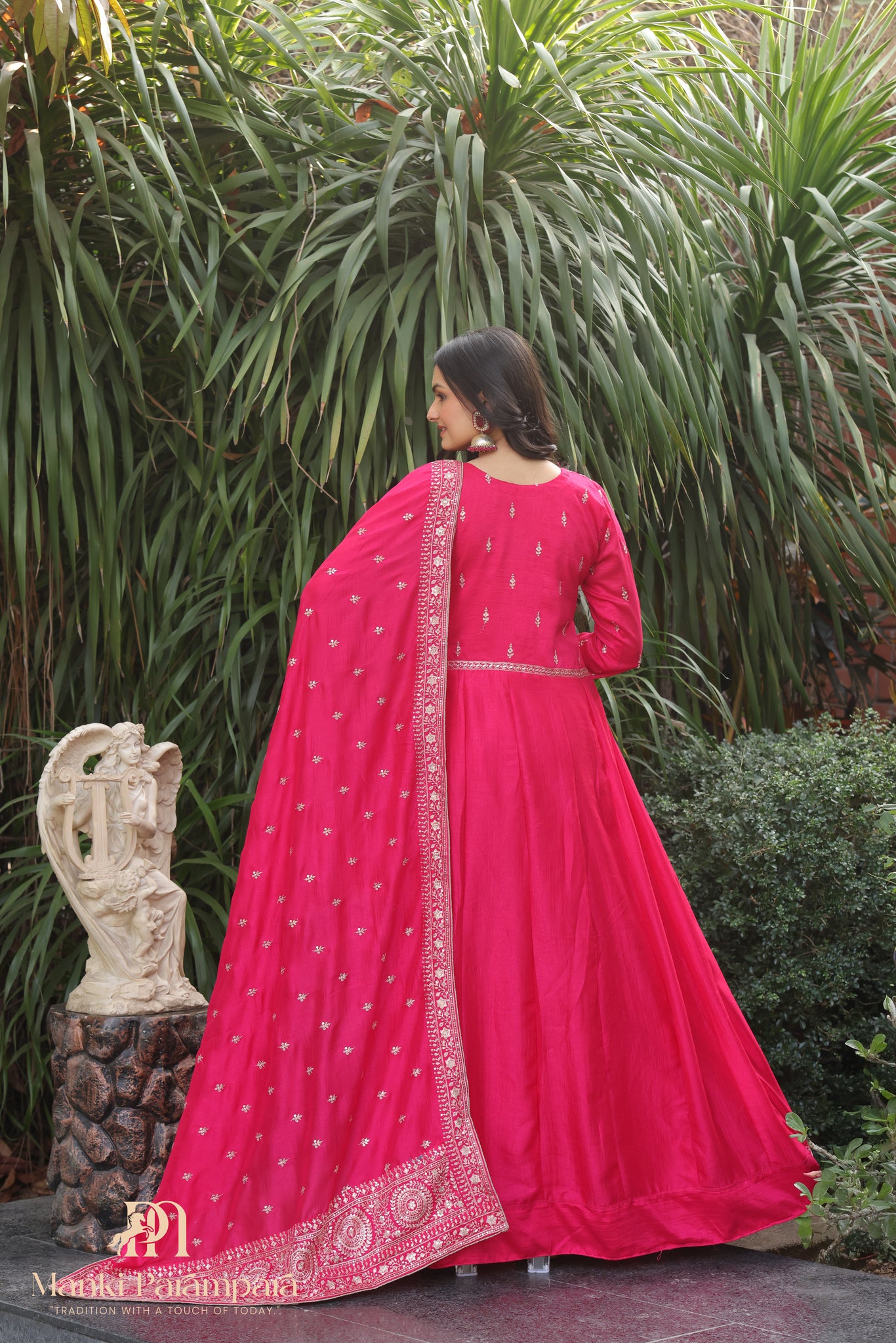 Manki Parampara- Gulabi Maharani Anarkali