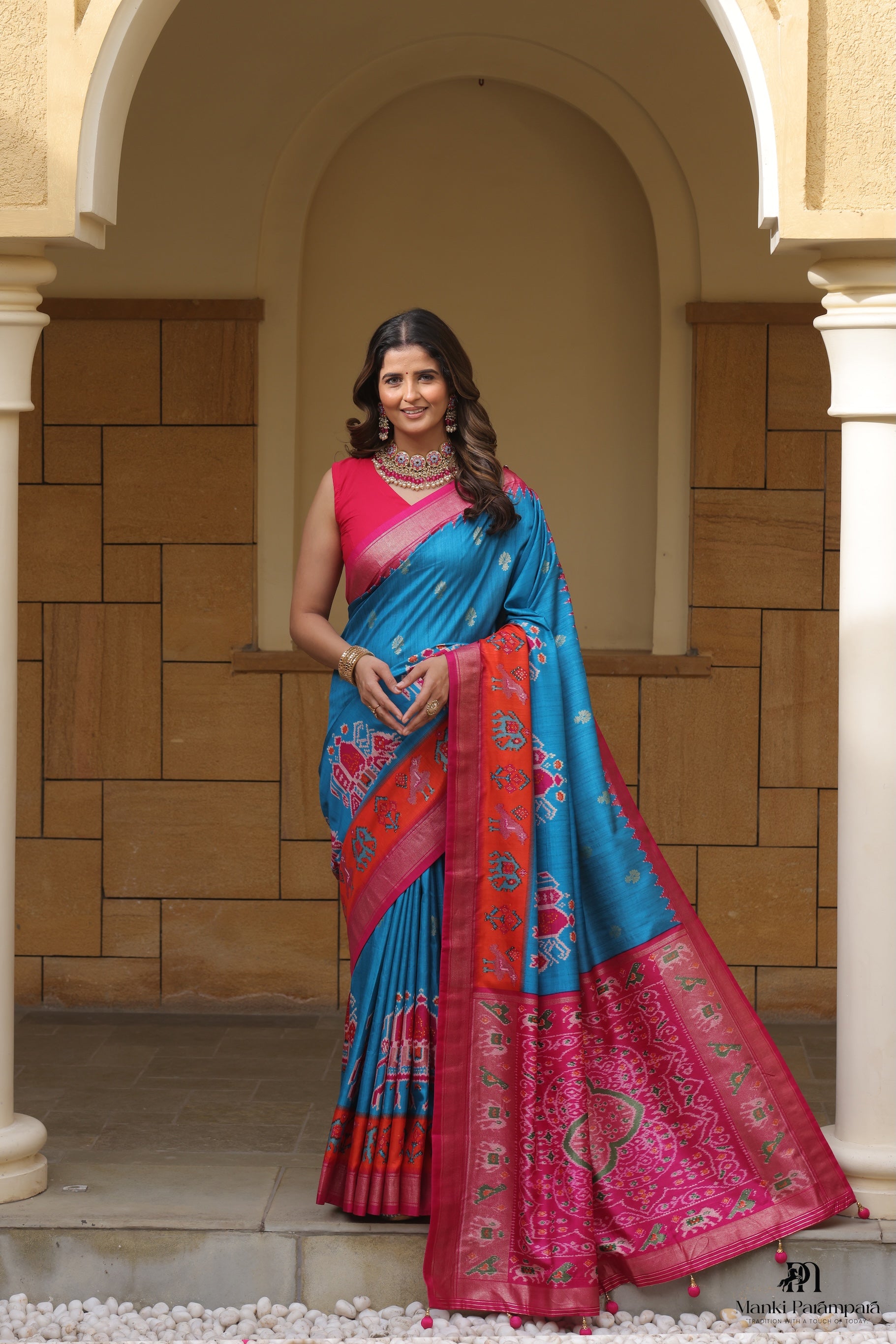 Rajsi Hast-Patola Saree