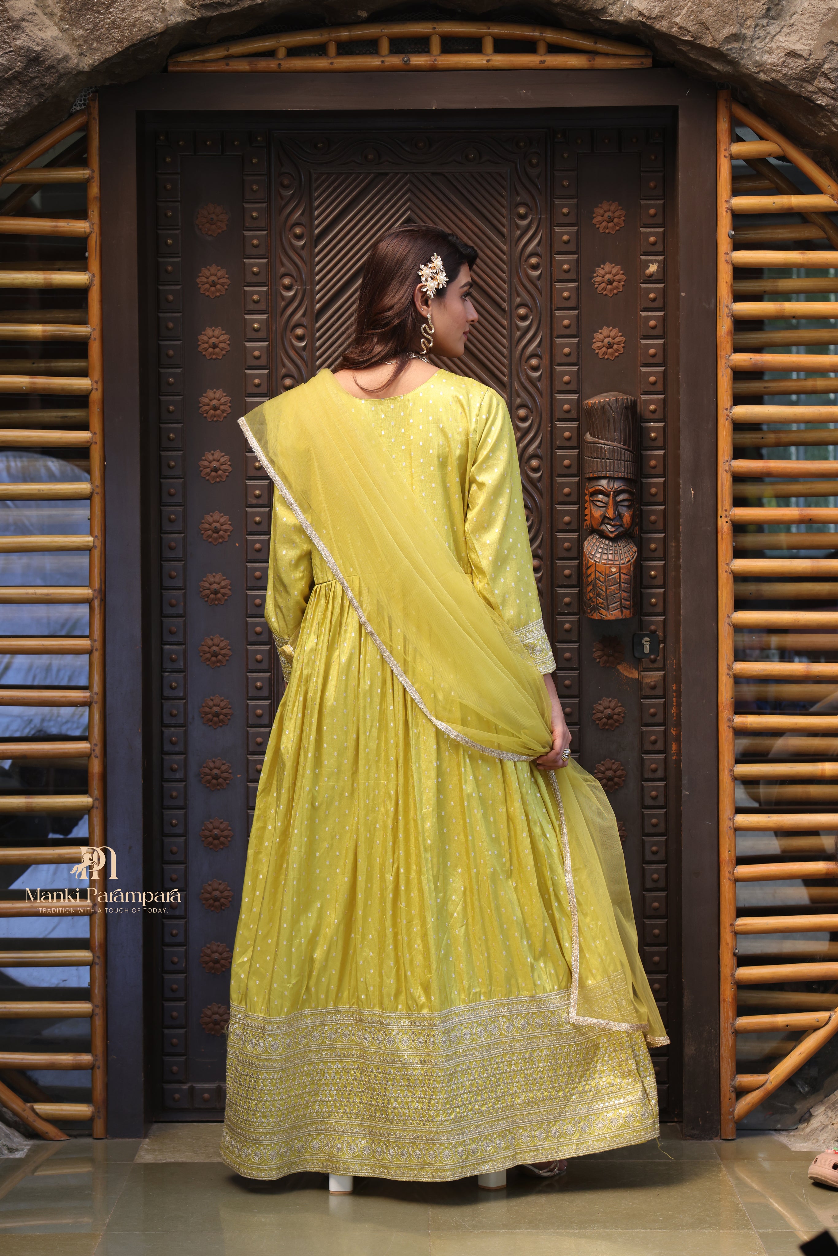 Kesar Deepmala Anarkali