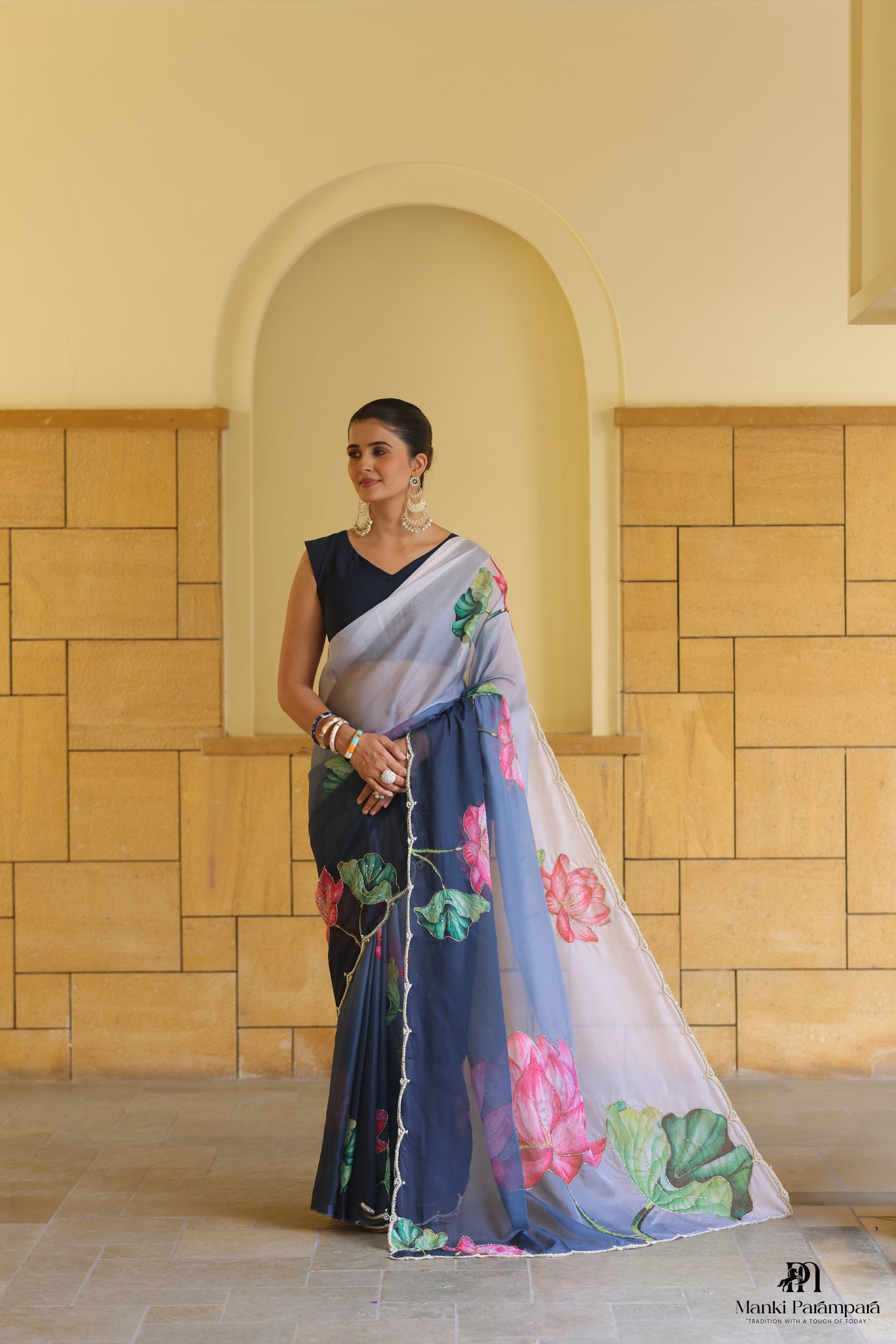 MidnightNeel Soft Organza