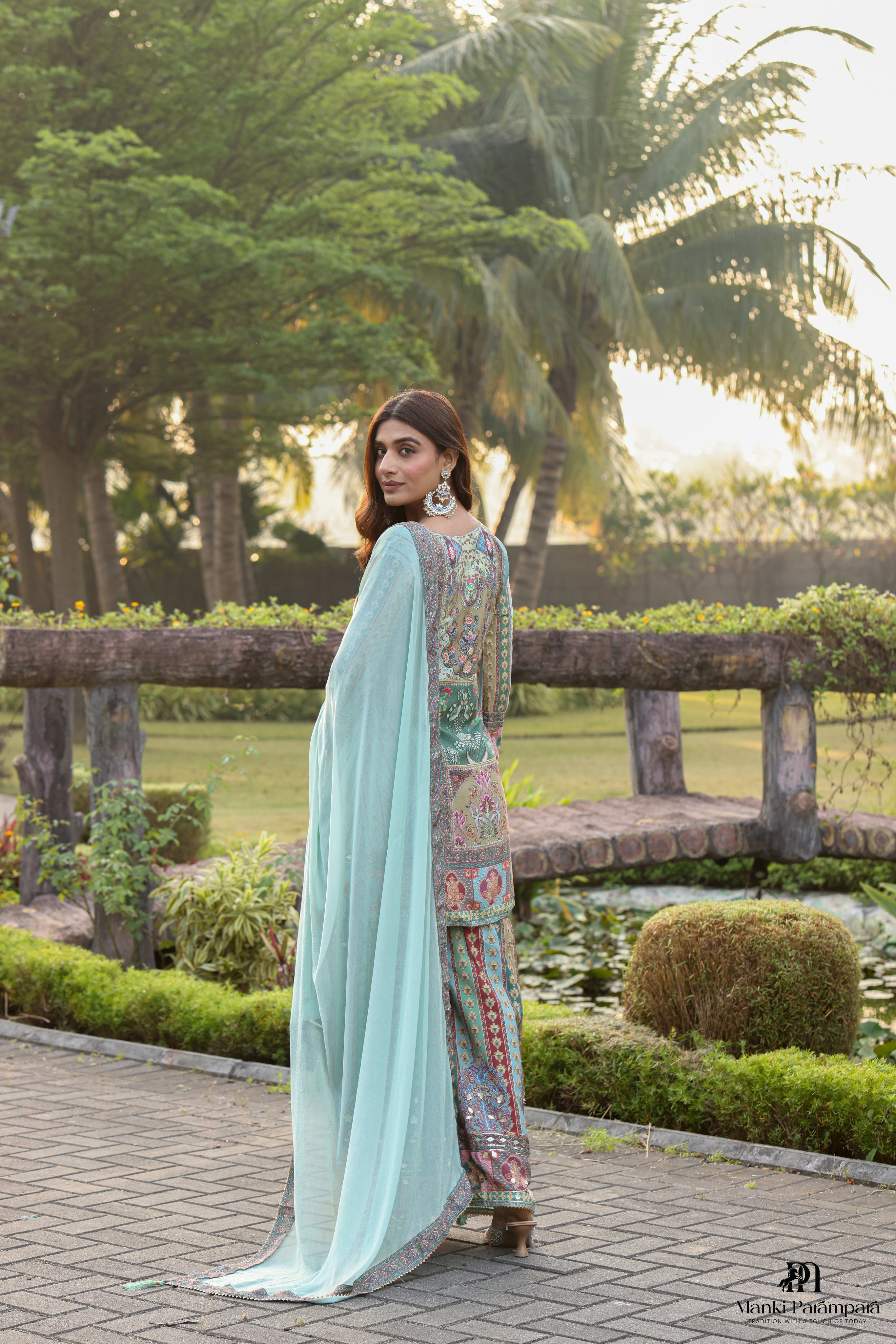 Manki Parampara – Pastel  Royale Suit
