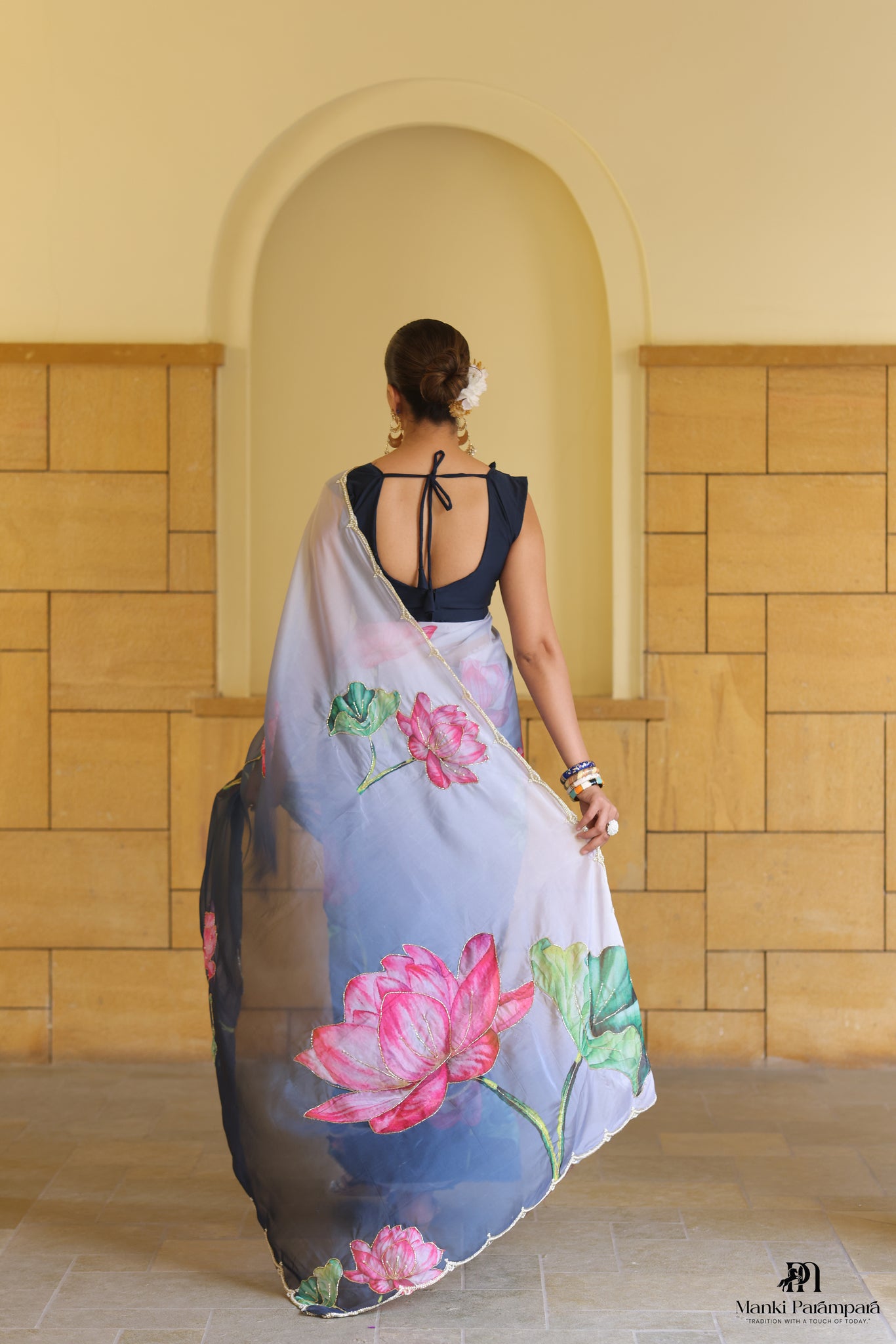 MidnightNeel Soft Organza