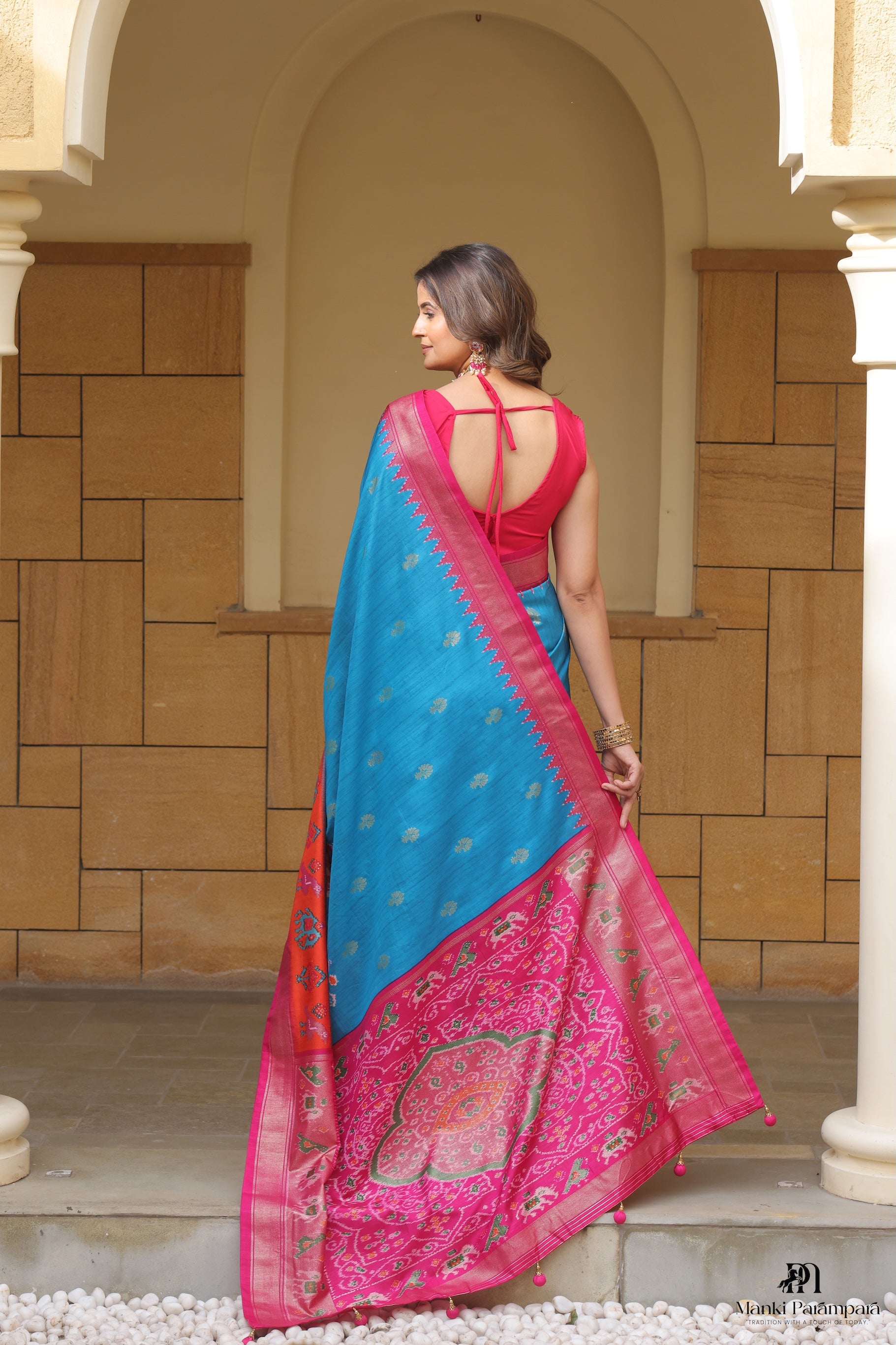 Rajsi Hast-Patola Saree
