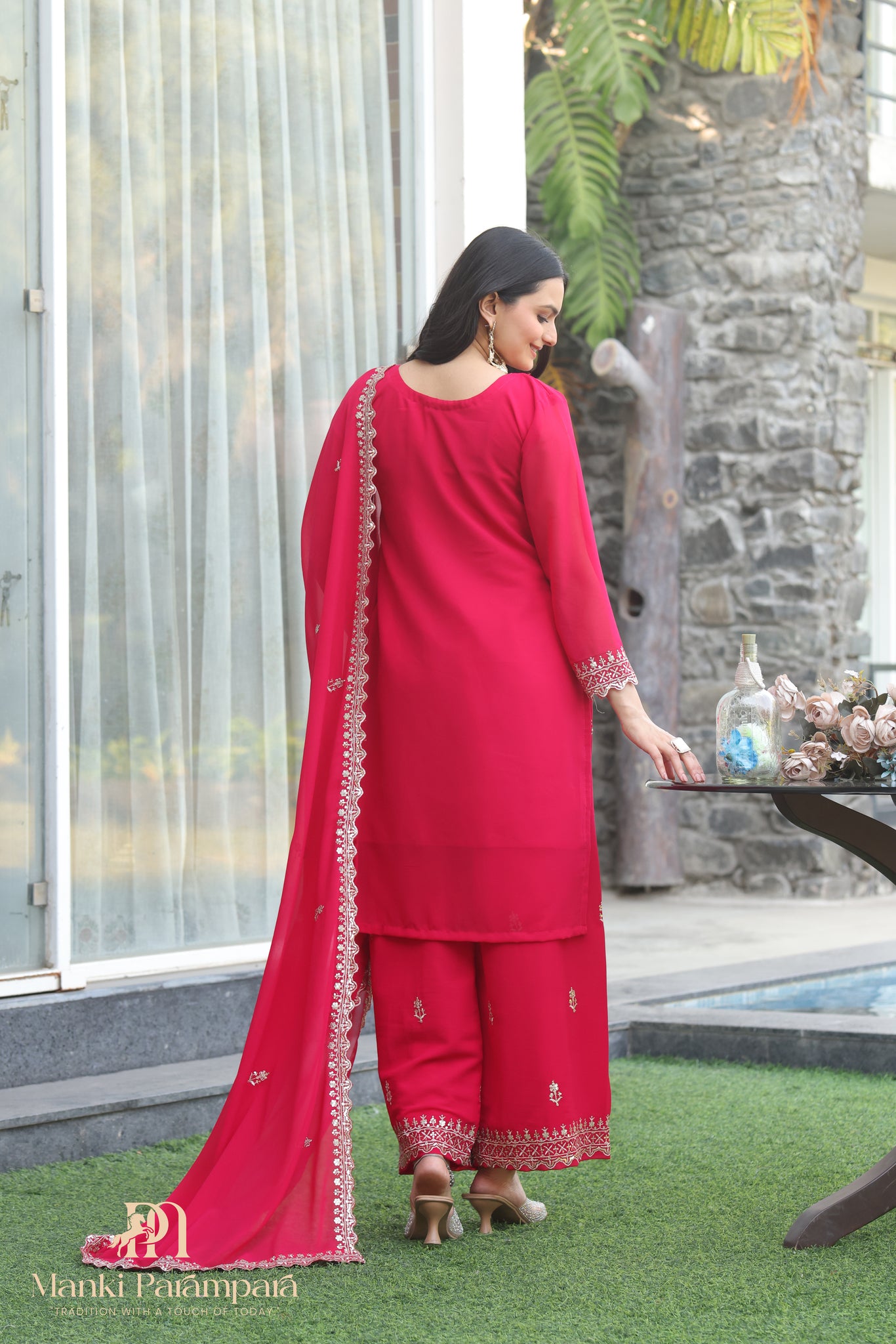 Manki Parampara- Sindoorika Salwar Set