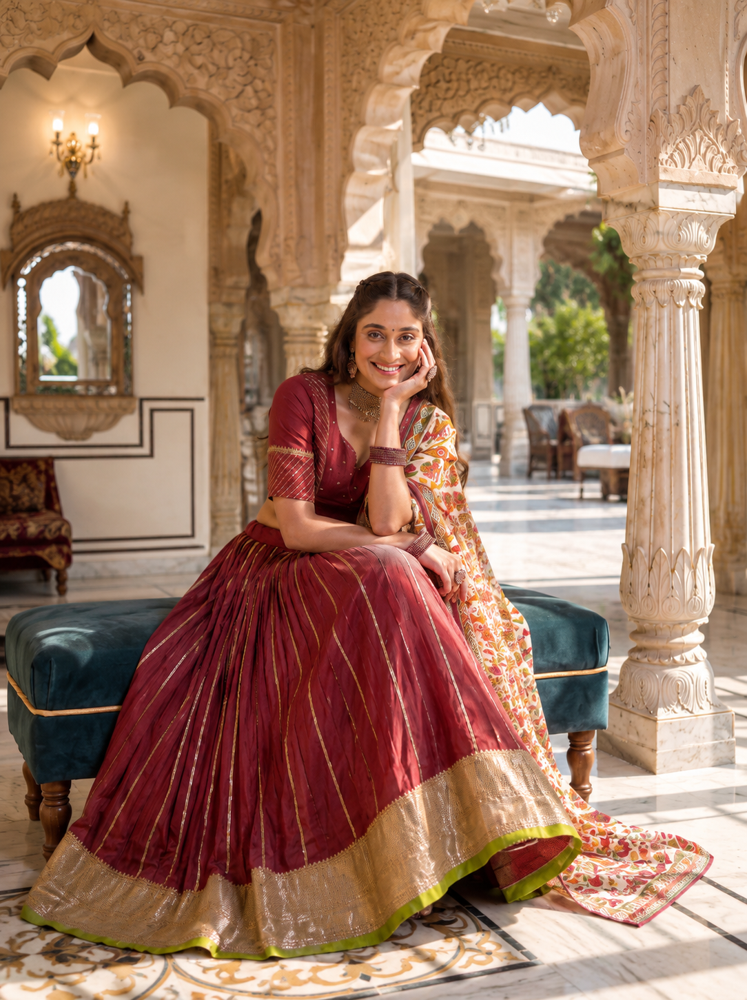 Rajrani Gulabi Lehenga