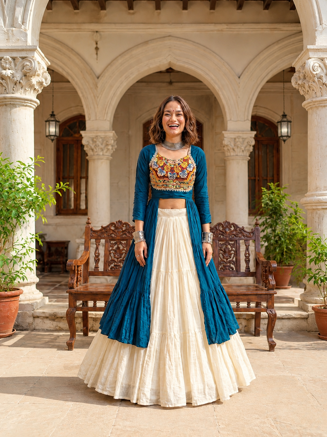 Parampara Angrakha Lehenga