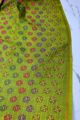 Harita Chitrakari Saree