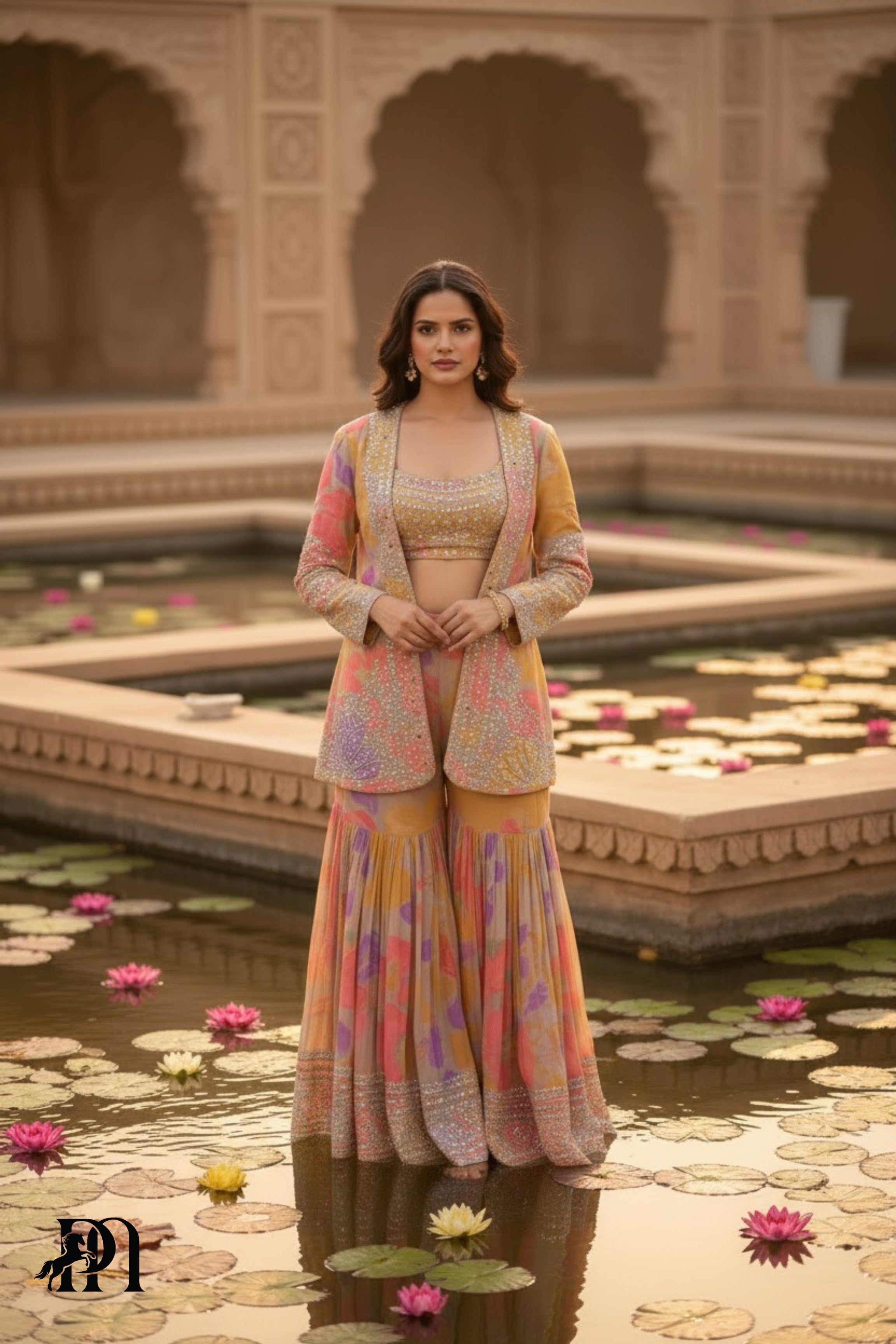 Aangan Vastra Lehenga Set
