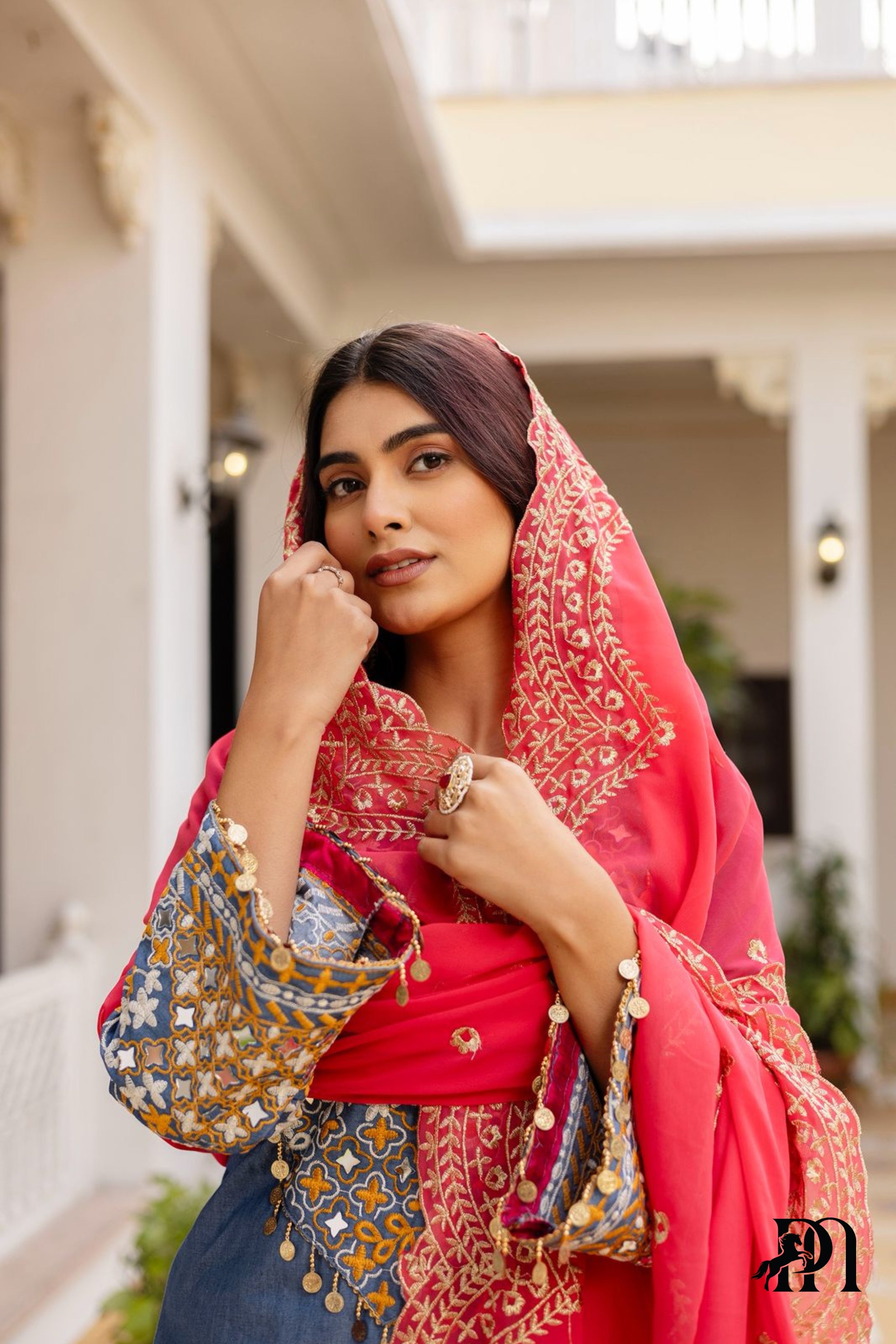Gulnaar Neelam Suit Set