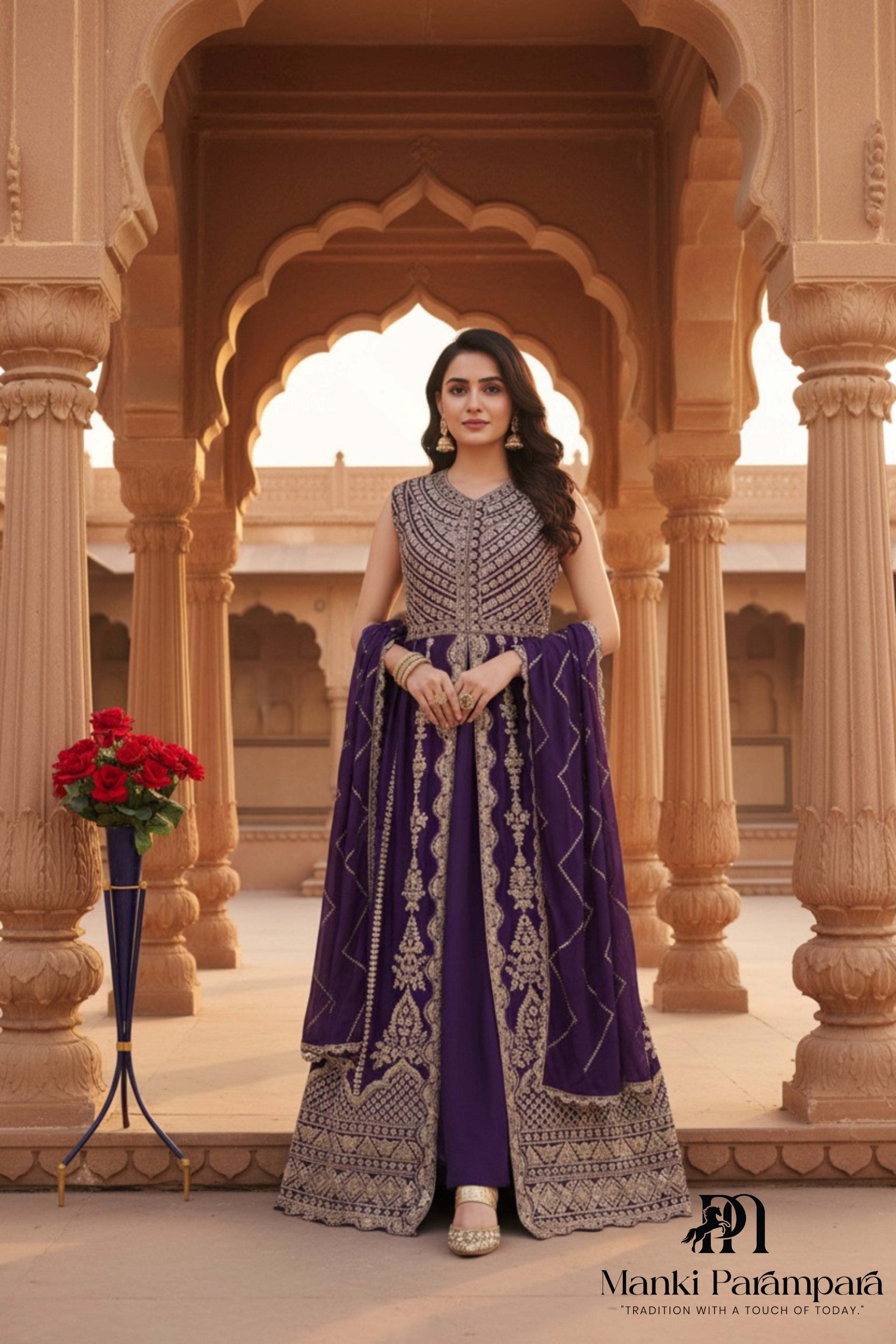 Indrani Shringar by Manki Parampara