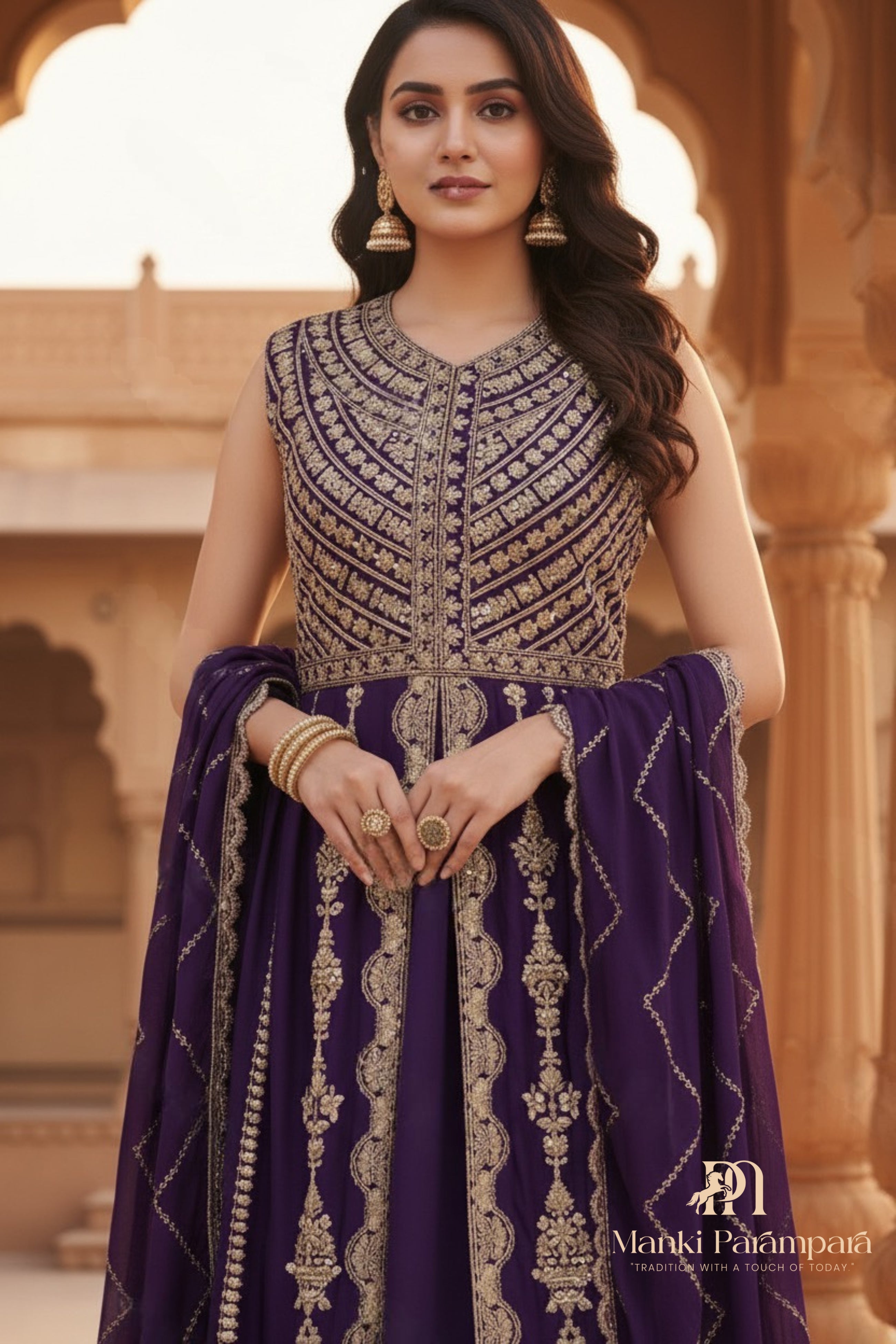 Indrani Shringar by Manki Parampara