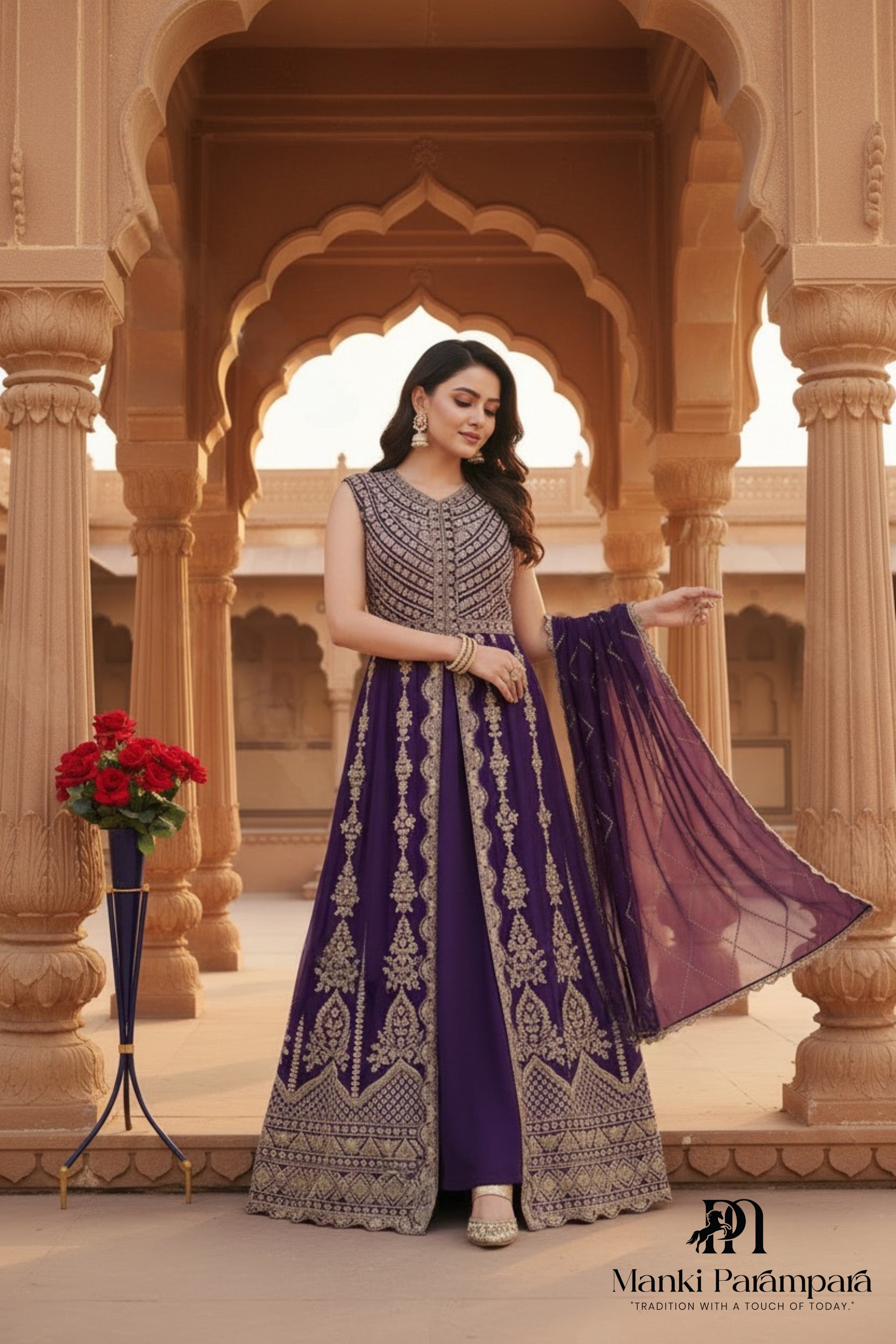 Indrani Shringar by Manki Parampara