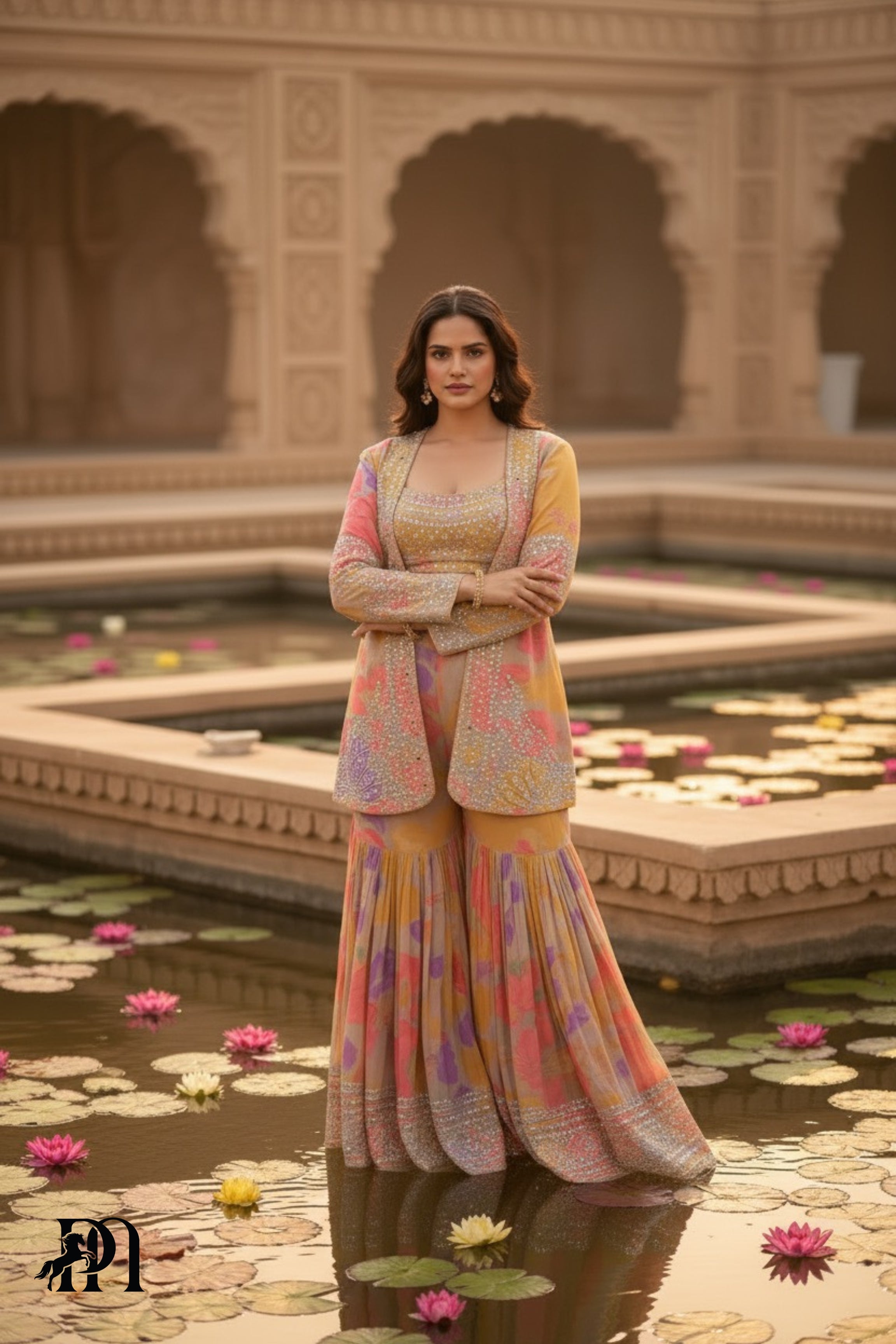Aangan Vastra Lehenga Set